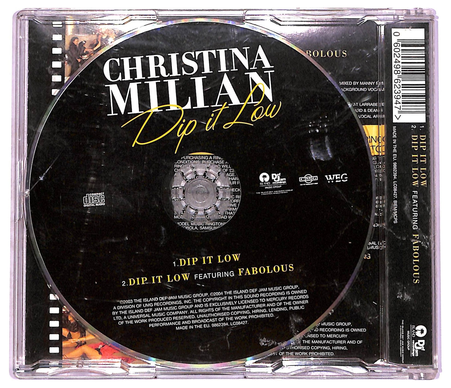 EBOND Christina Milian - Dip It Low (Mixes) CD CD075945