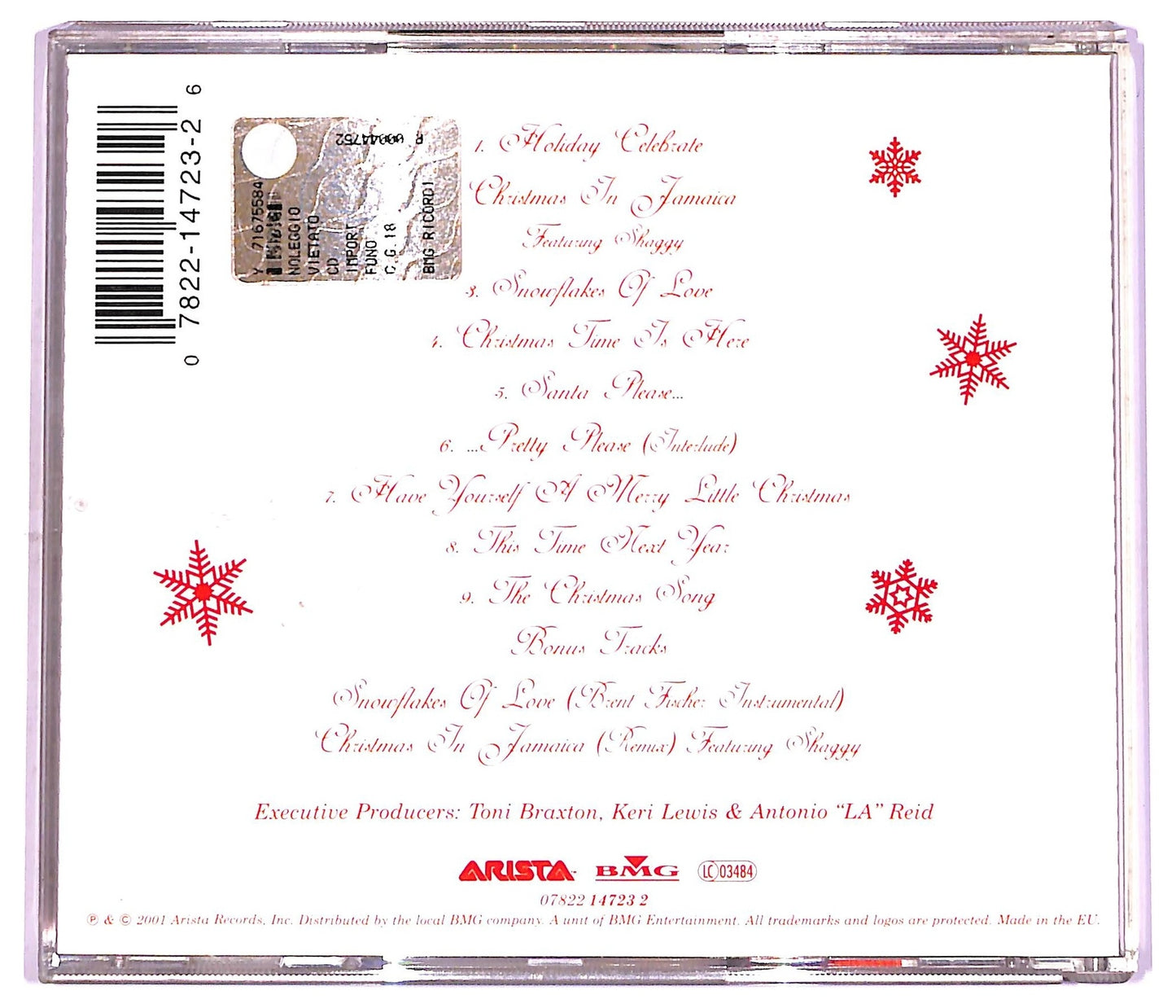 EBOND Toni Braxton - Snowflakes CD CD076031