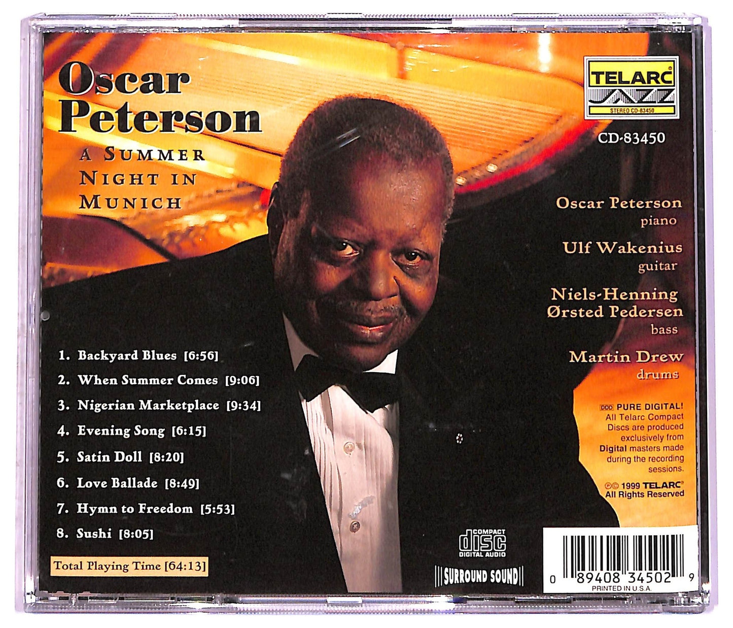 EBOND Oscar Peterson - A Summer Night In Munich CD CD076104