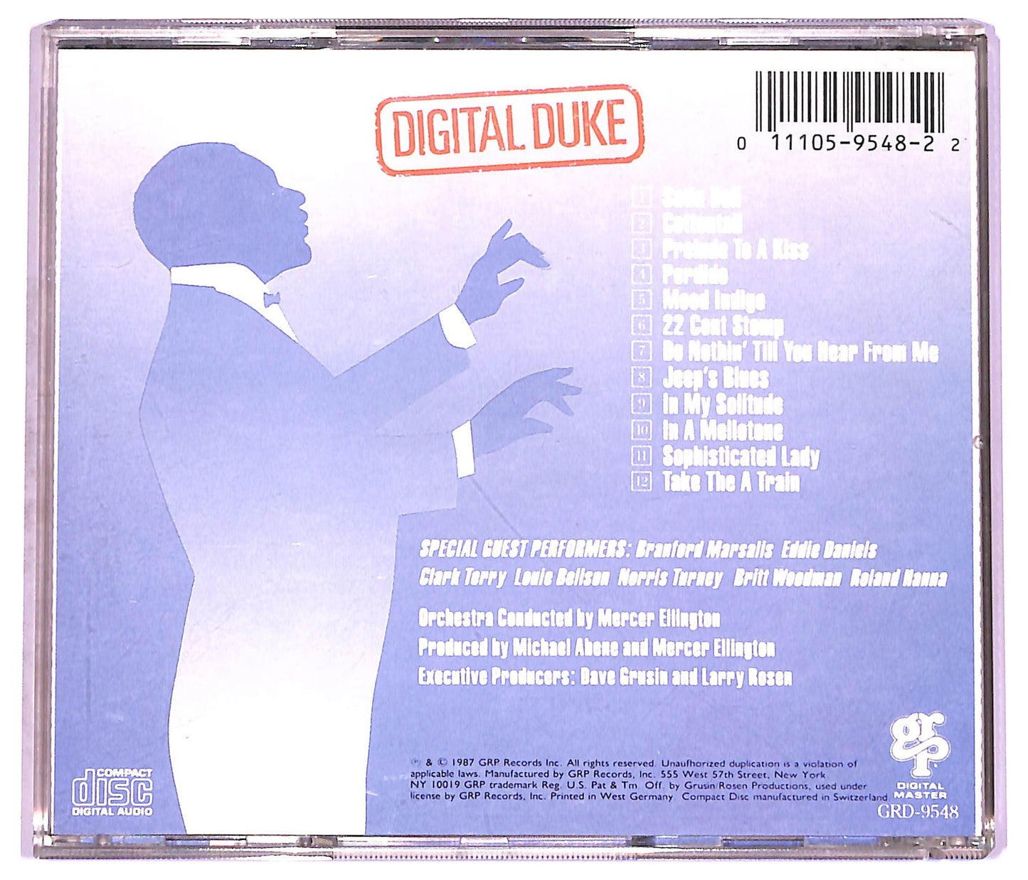 EBOND The Duke Ellington Orchestra - Digital Duke CD CD076122