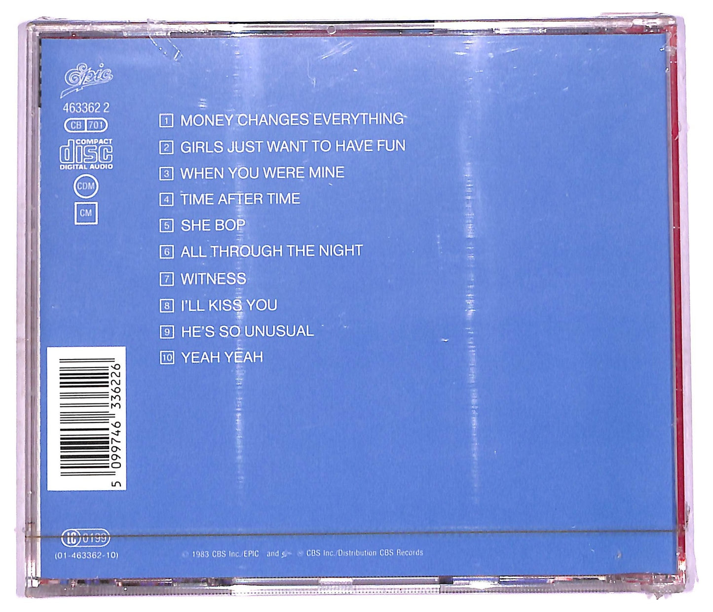 EBOND Cyndi Lauper - She's So Unusual CD CD076138