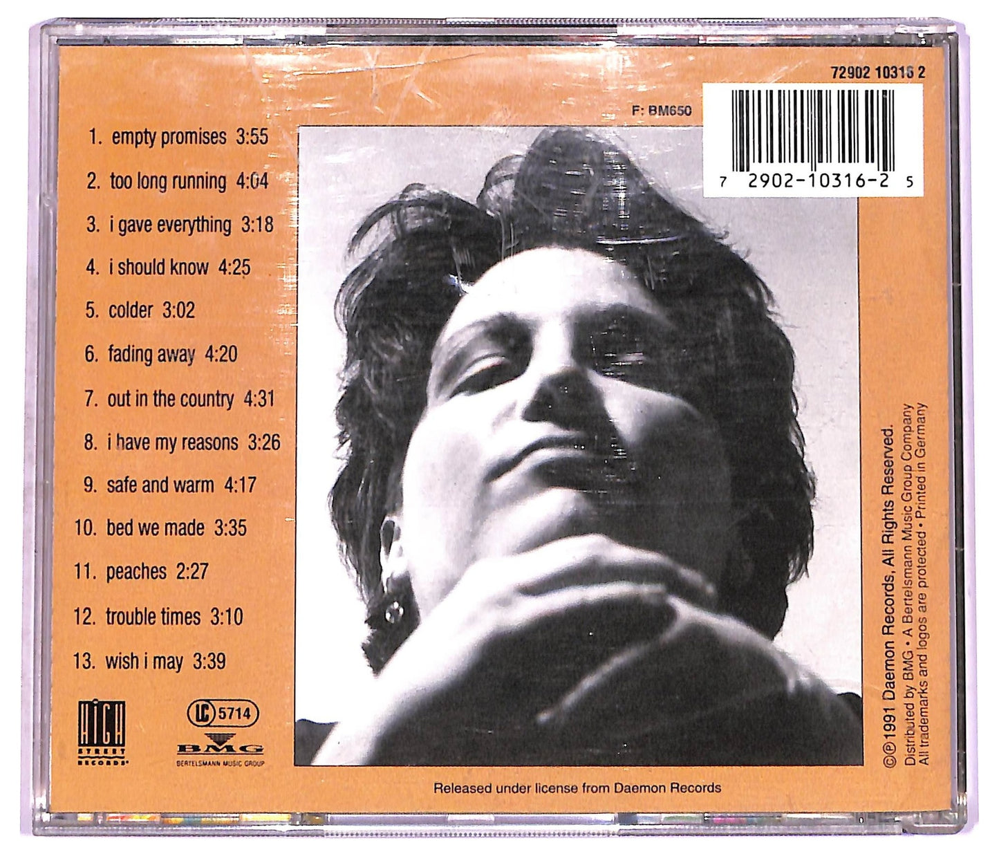 EBOND Kristen Hall - Fact And Fiction CD CD076161