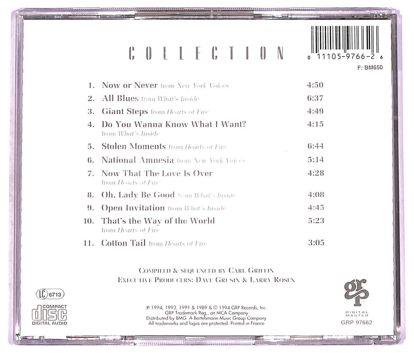 EBOND New York Voices - Collection CD CD076203