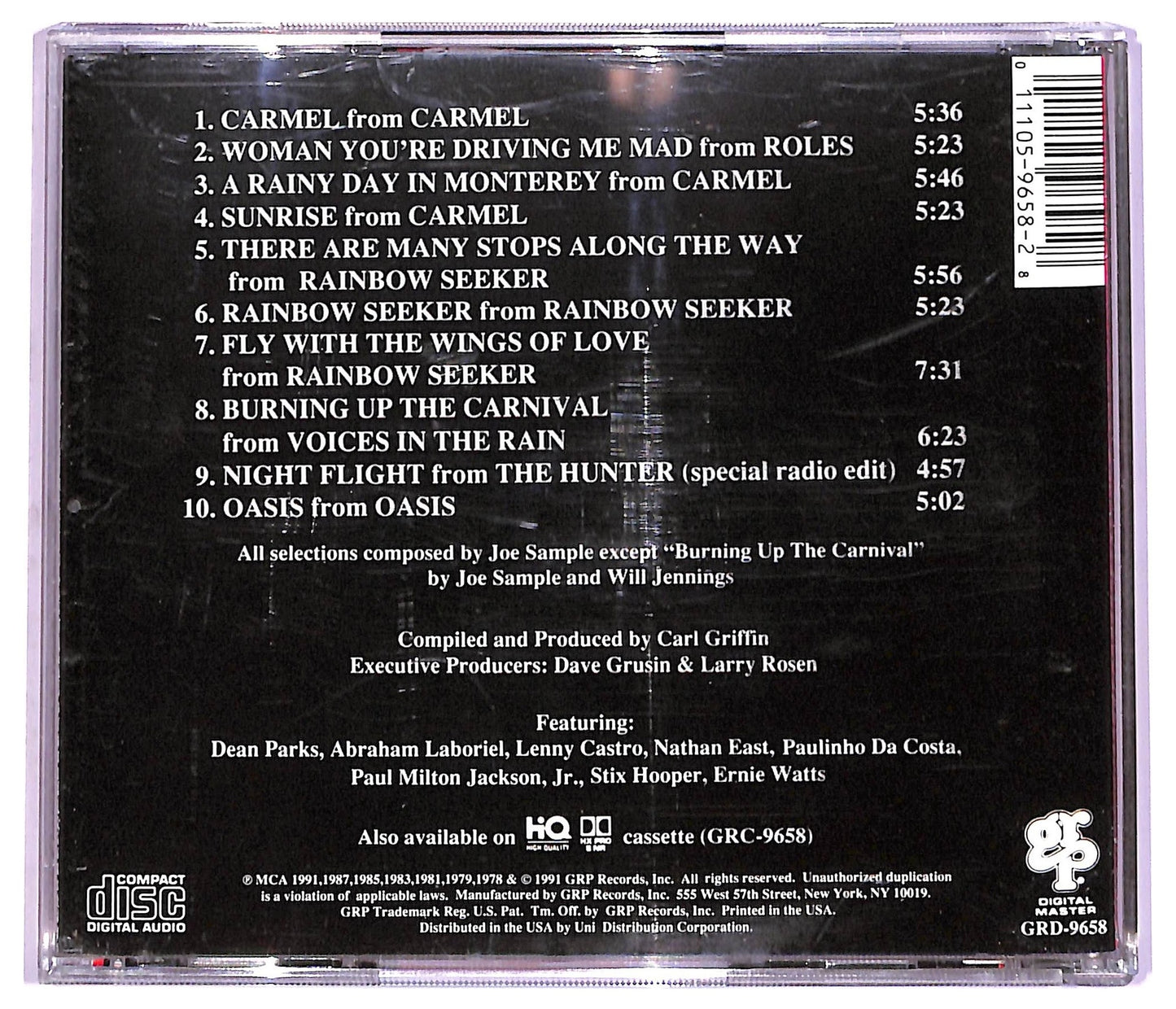 EBOND Joe Sample - Collection CD CD076225