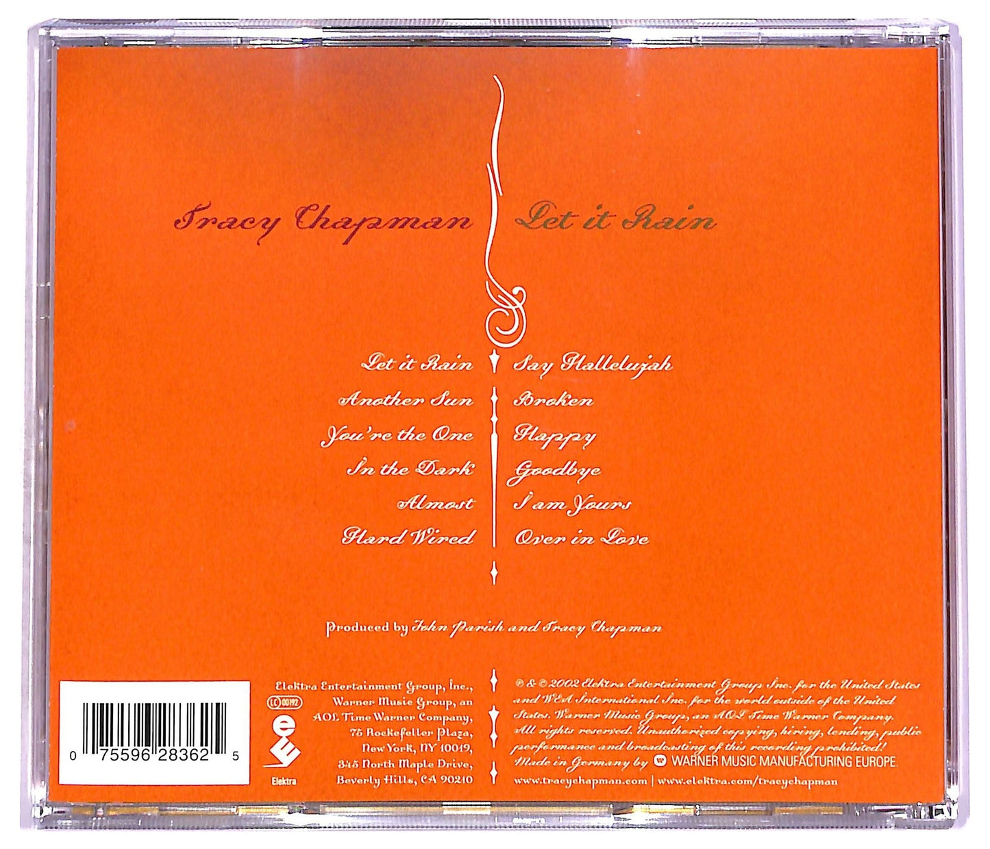 EBOND Tracy Chapman - Let It Rain CD CD076309