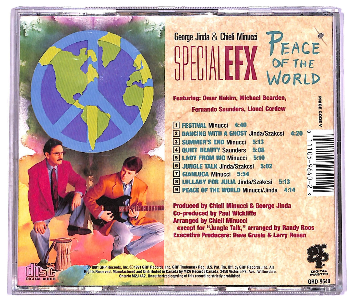 EBOND Special EFX - Peace Of The World CD CD076326