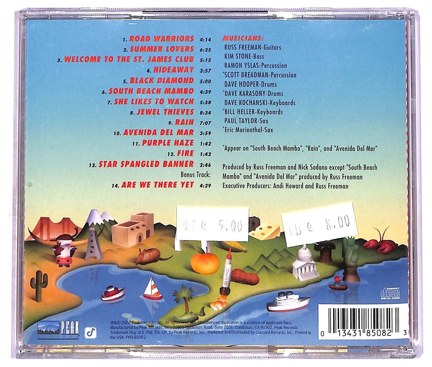 EBOND The Rippingtons Featuring Russ Freeman - Live Across America CD CD076343