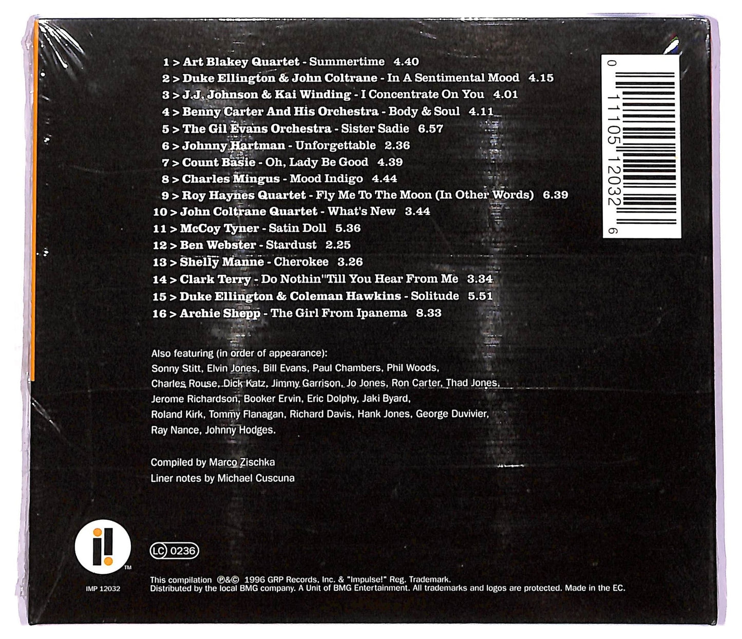 EBOND Various - Standards On Impulse! CD CD076403