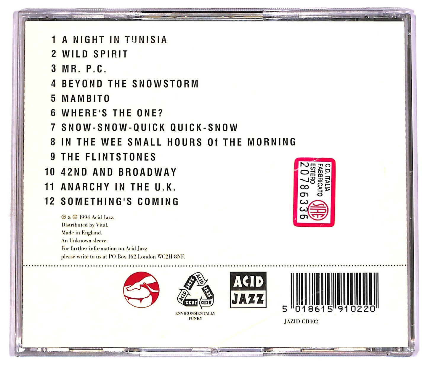 EBOND Snowboy & The Latin Section - The Best Of Snowboy & The Latin Section CD CD076421