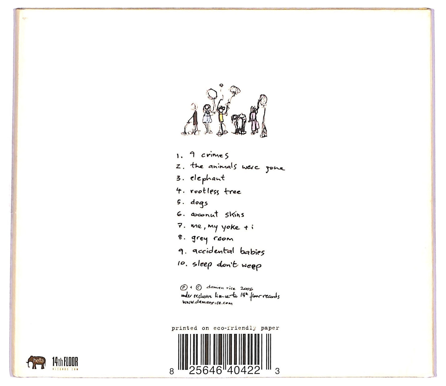 EBOND Damien Rice - 9 CD CD076422