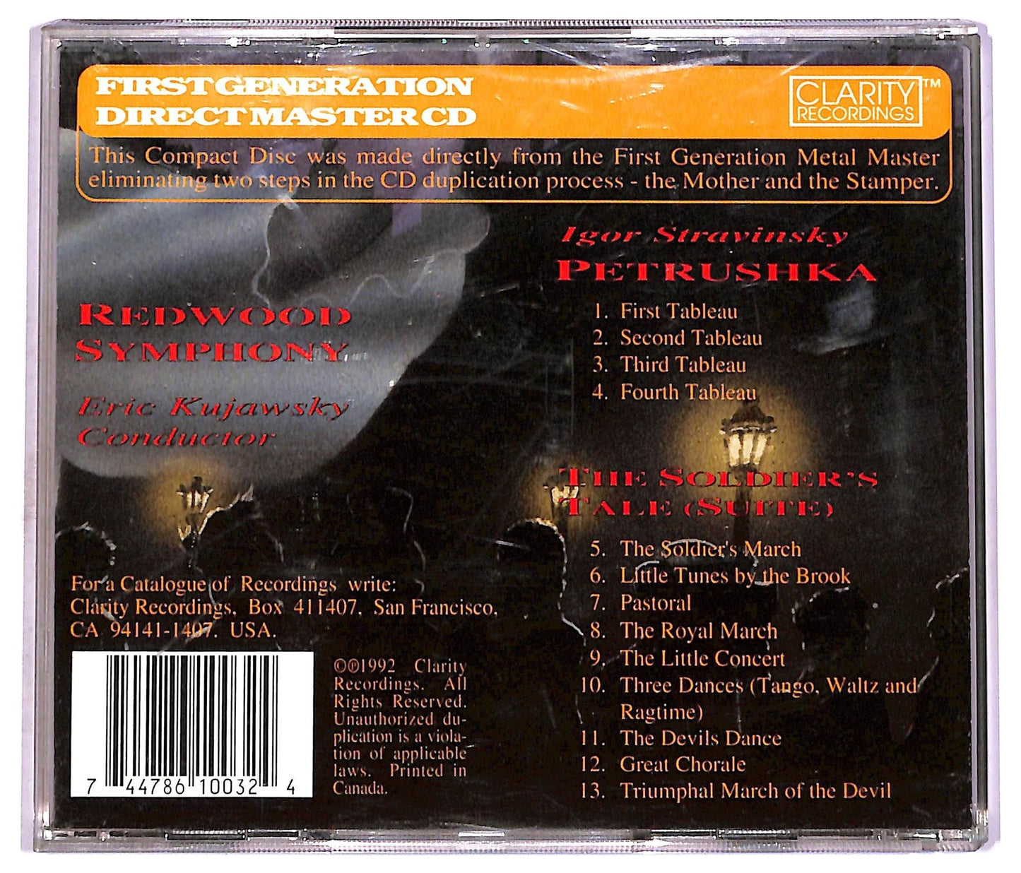 EBOND Igor Stravinsky - Petrushka - Soldier's Tale CD CD076446