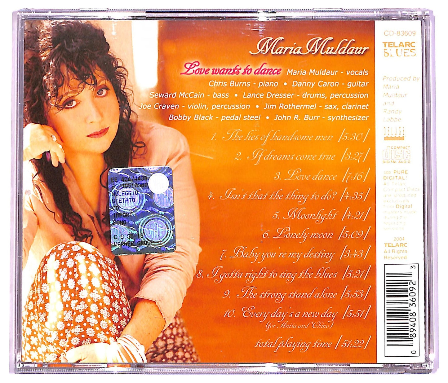EBOND Maria Muldaur - Love Wants To Dance CD CD076507