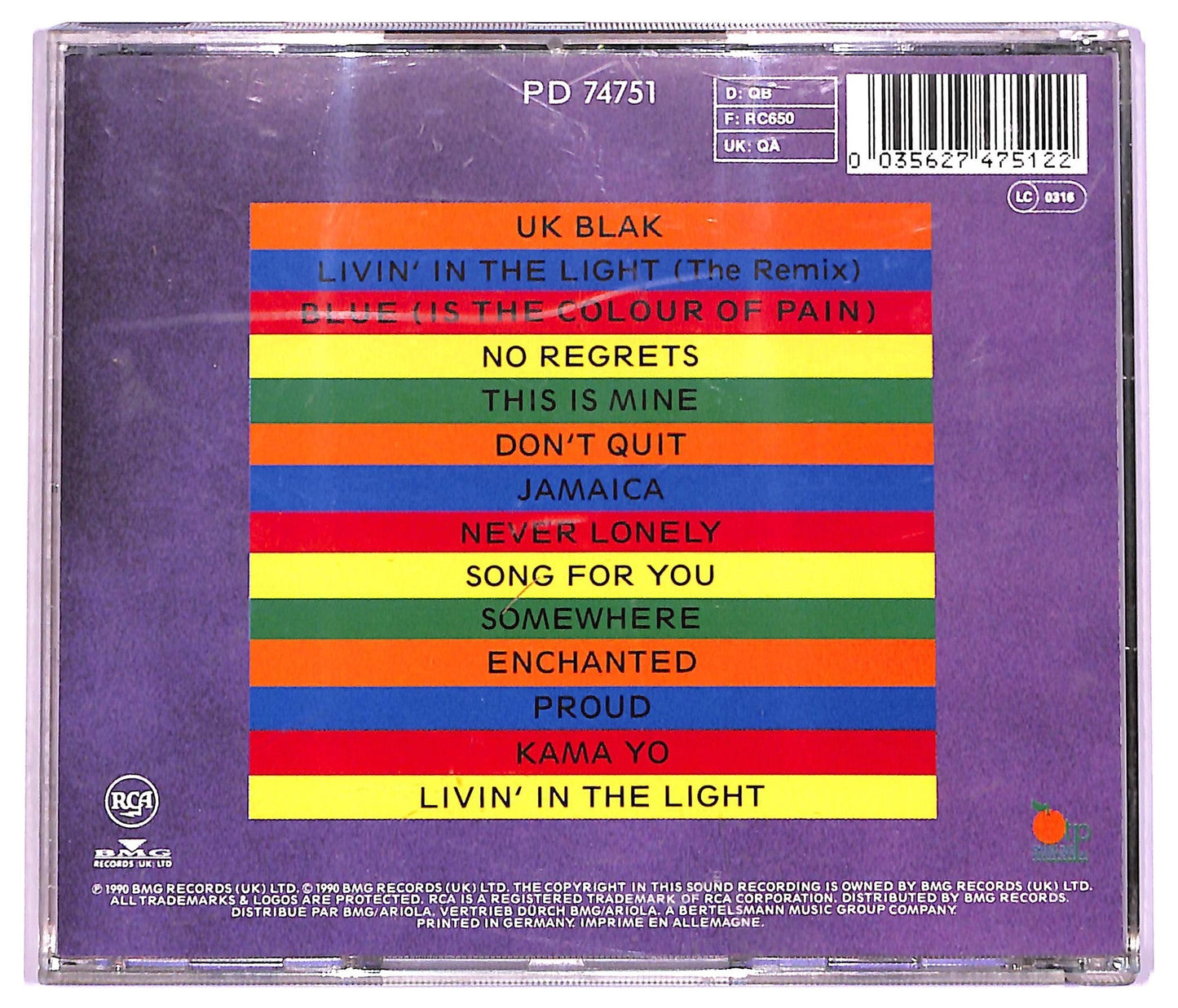 EBOND Caron Wheeler - UK Blak CD CD076524