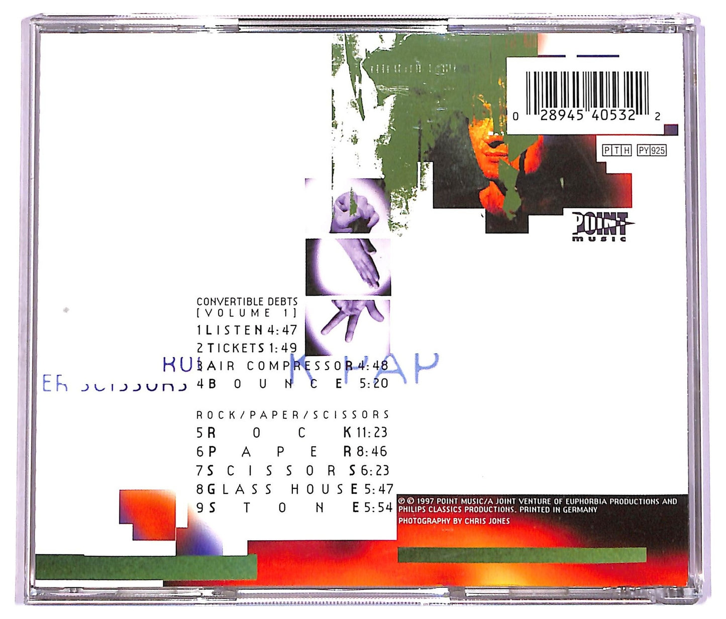 EBOND Scott Johnson - Rock Paper Scissors CD CD076658