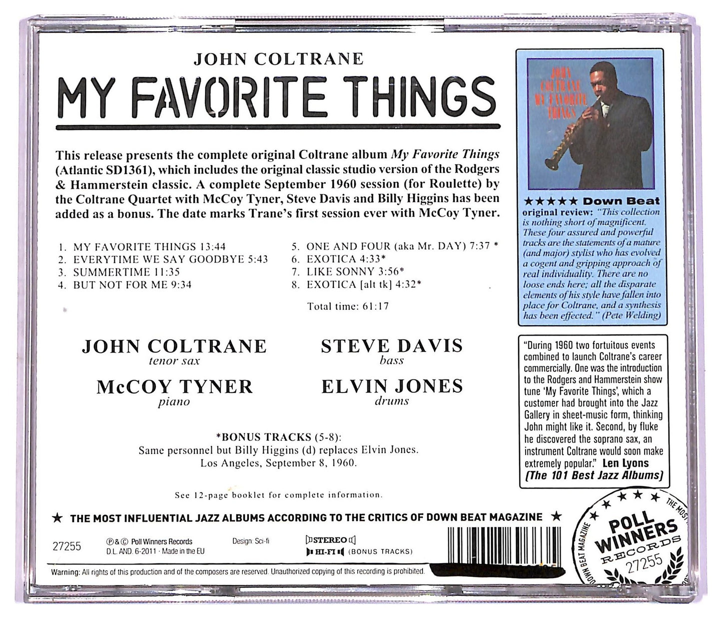 EBOND John Coltrane - My Favorite Things CD CD076718