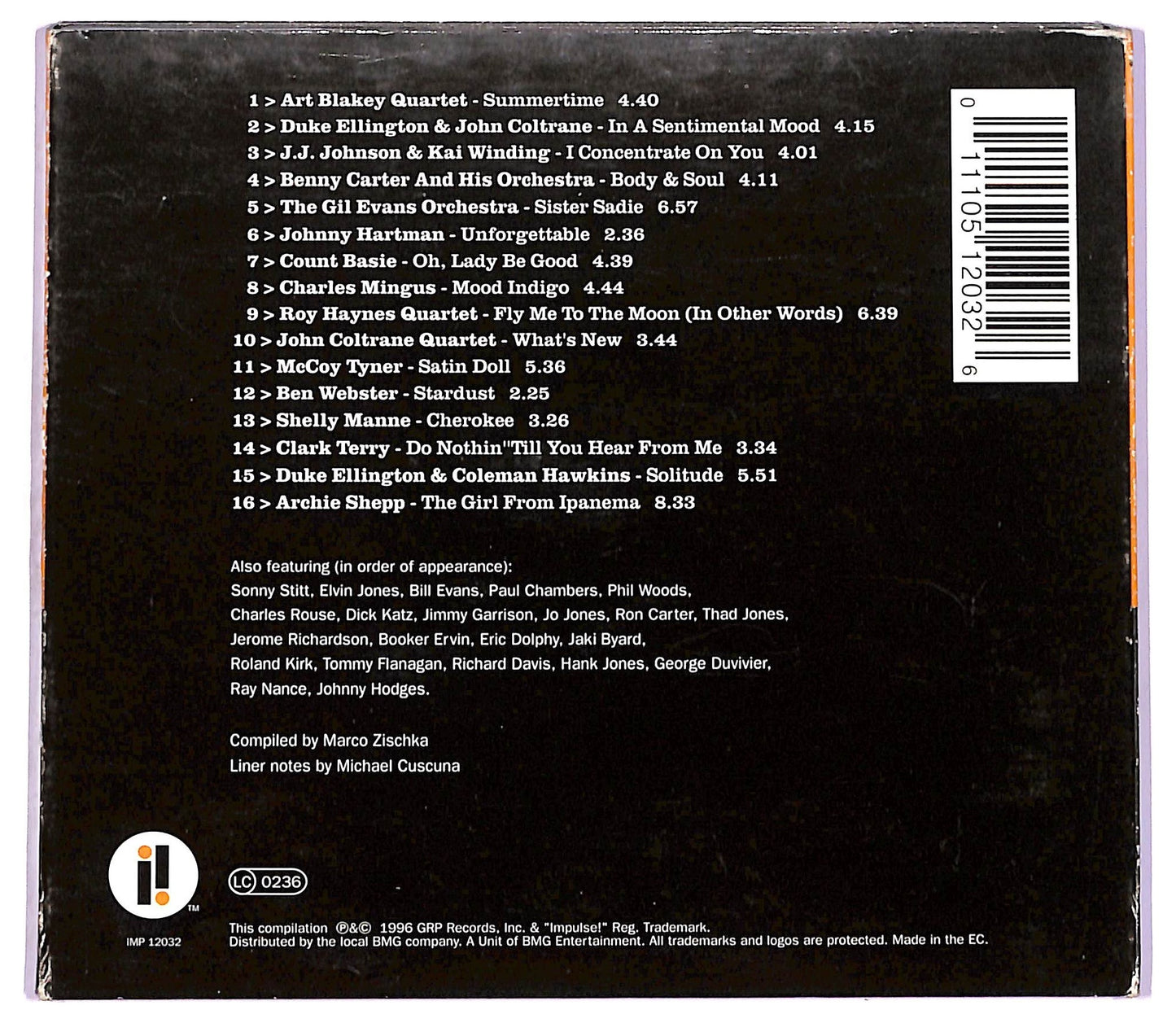 EBOND Various - Standards On Impulse! CD CD076729