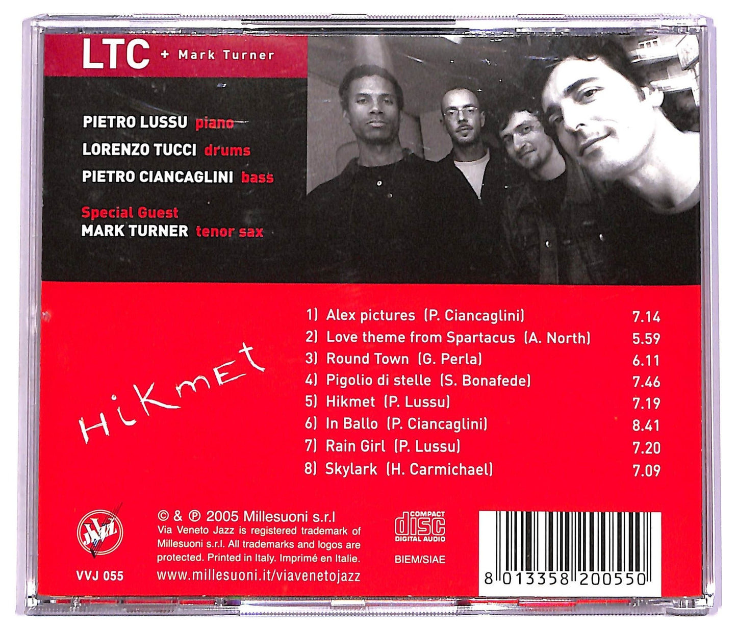 EBOND LTC + Mark Turner - Hikmet CD CD076734