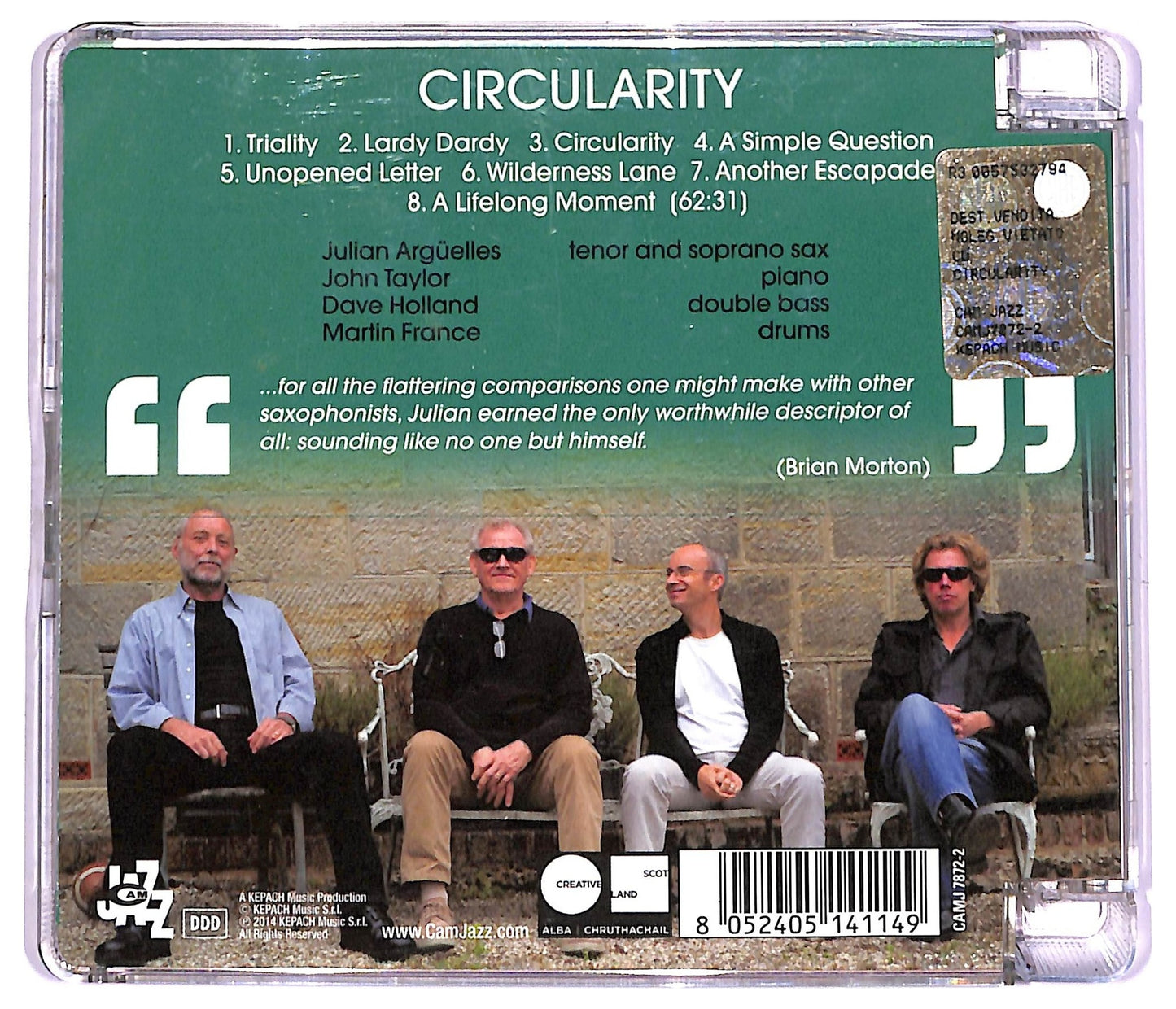 EBOND Julian Arguelles - Circularity CD CD076747