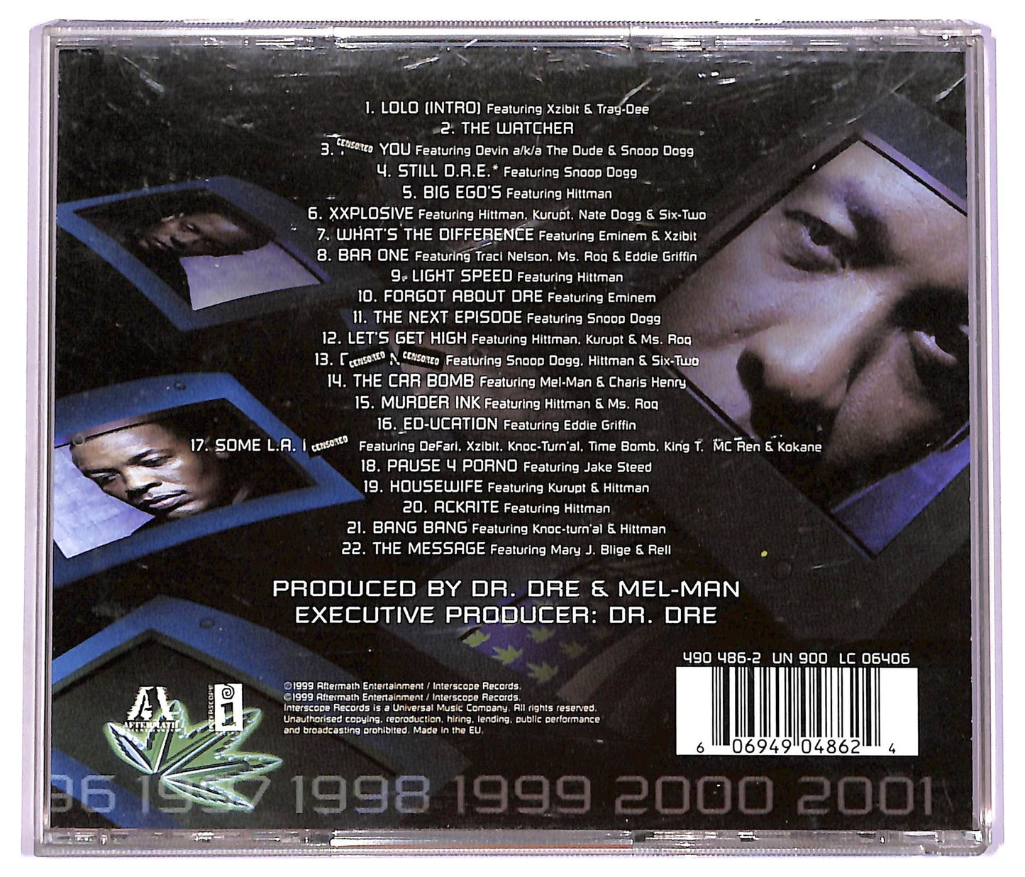 EBOND Dr. Dre - 2001 CD CD076752