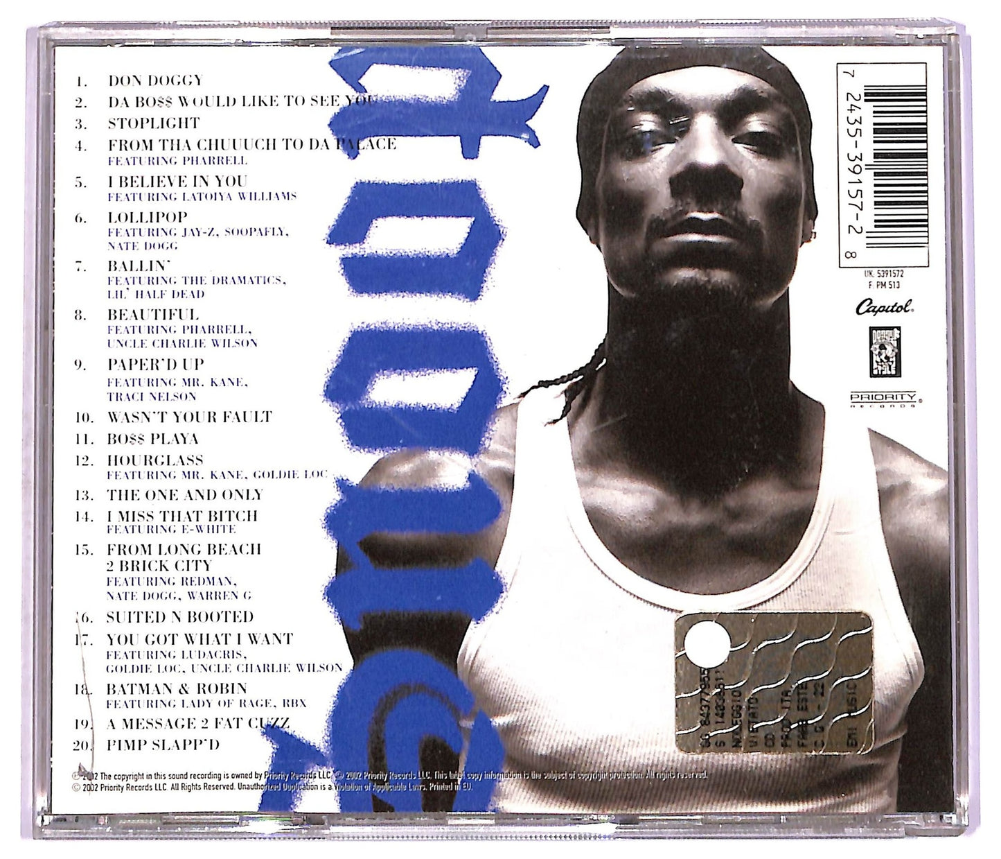 EBOND Snoop Dogg - Paid Tha Cost To Be Da Bo$$ CD CD076761