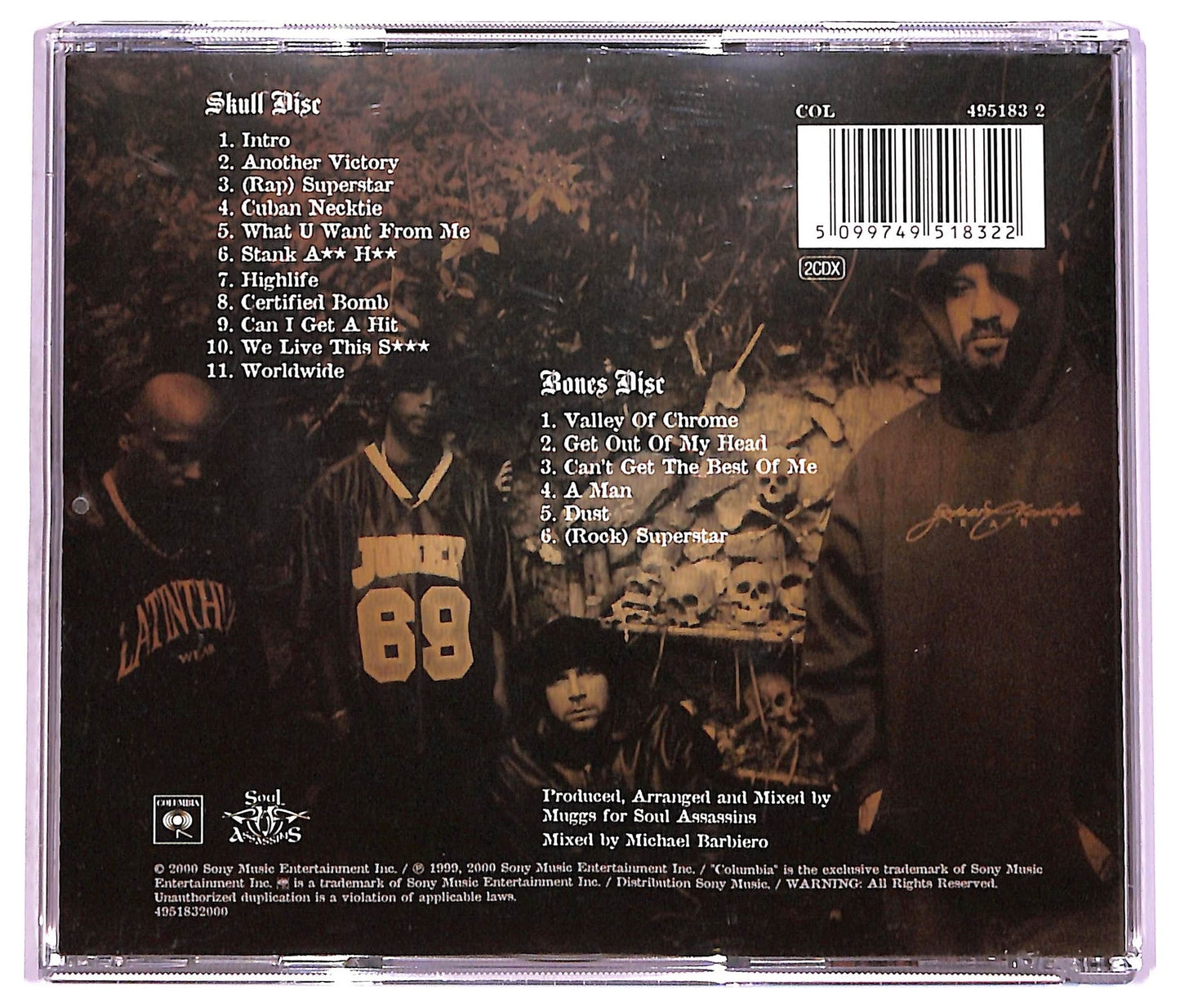 EBOND Cypress Hill - Skull & Bones CD CD076825