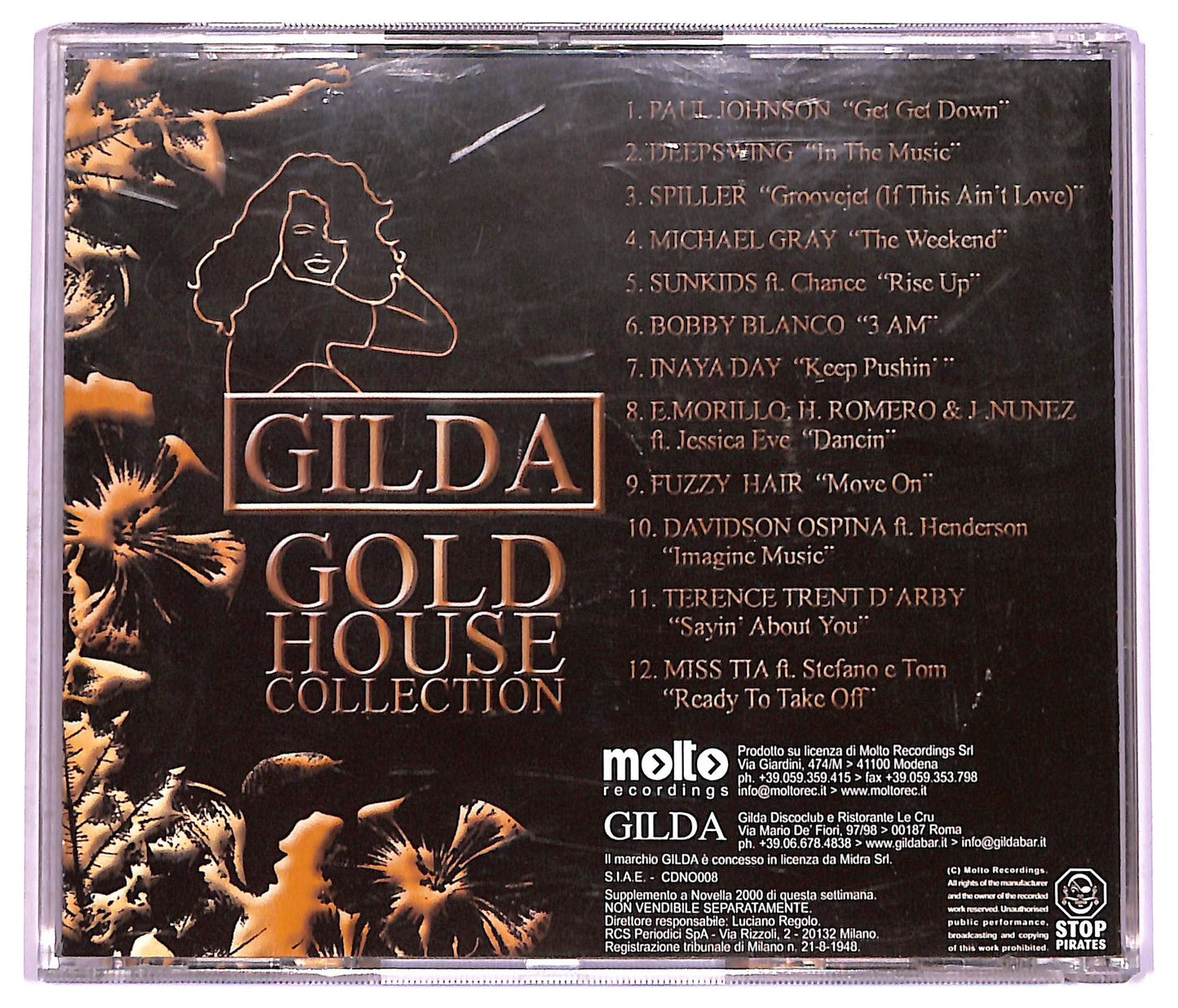 EBOND Various - Gilda Gold House Collection CD CD076911