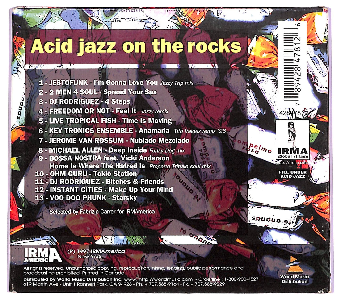 EBOND Various - Acid Jazz On The Rocks CD CD076923