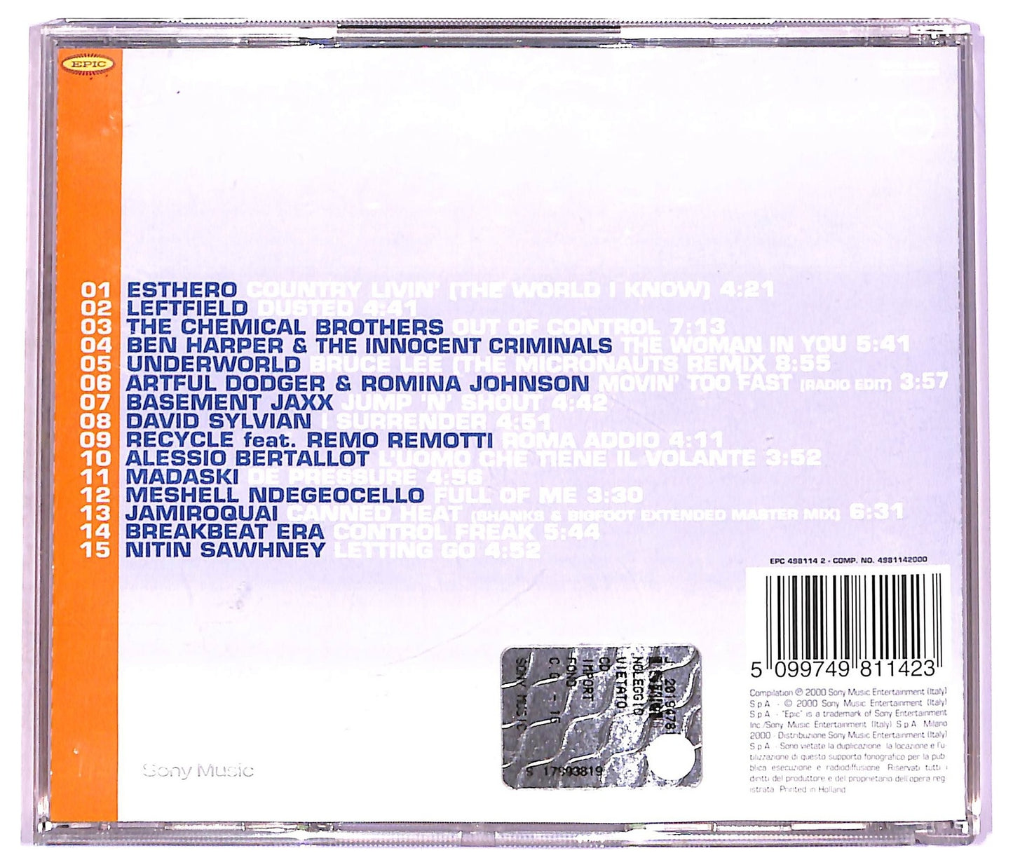 EBOND Various - BSide 2000 CD CD076940