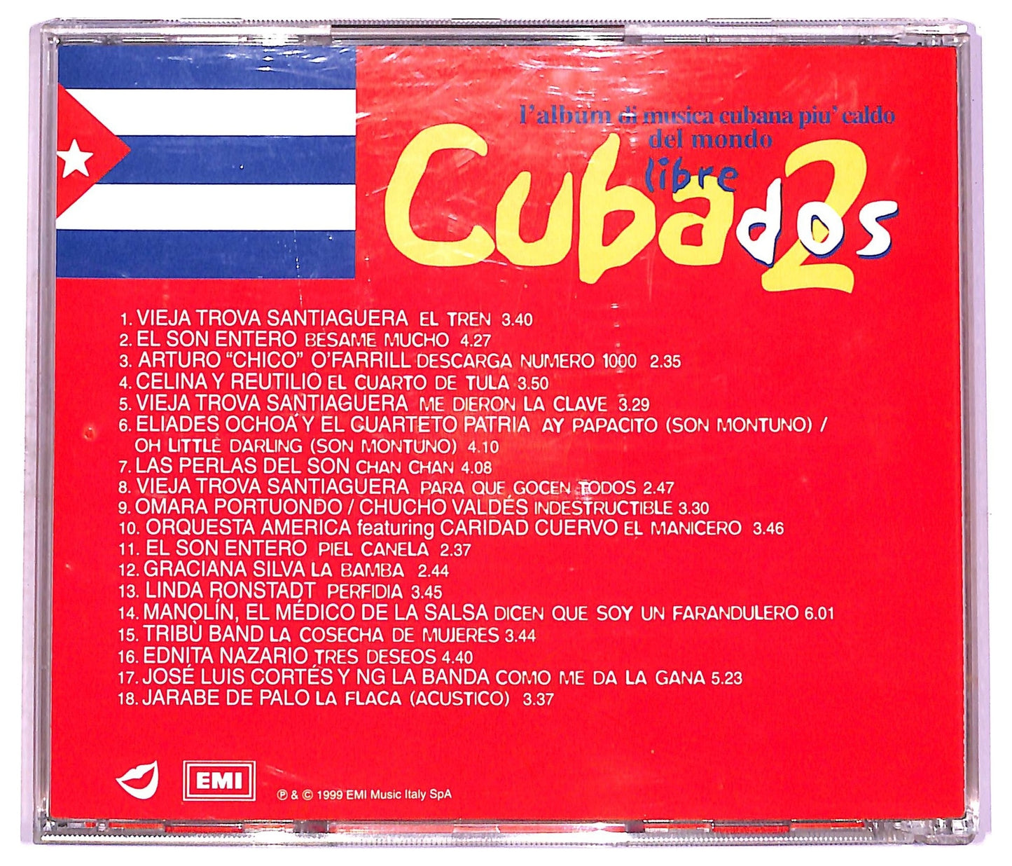 EBOND Various - Cuba Dos (L'Album Di Musica Cubana Piu' Caldo Del Mondo Libre) CD CD076943