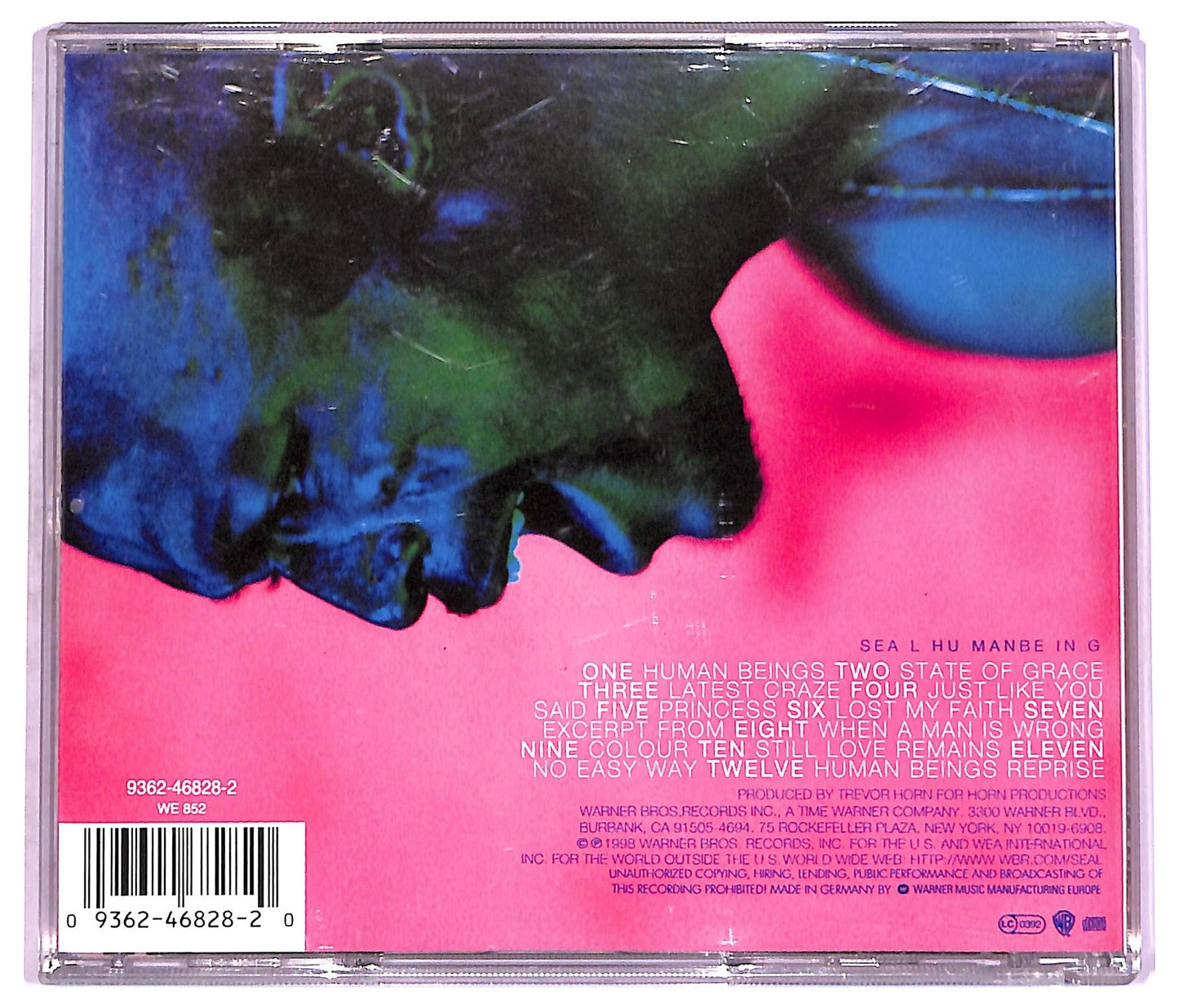 EBOND Seal - Human Being CD CD077029