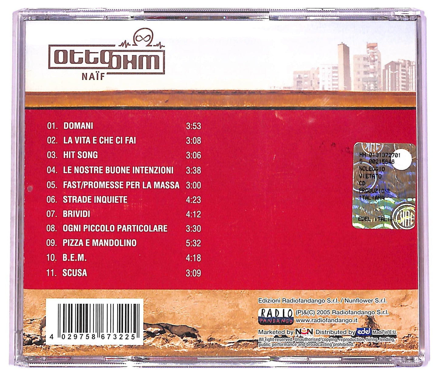 EBOND Otto Ohm - Naif CD CD077044