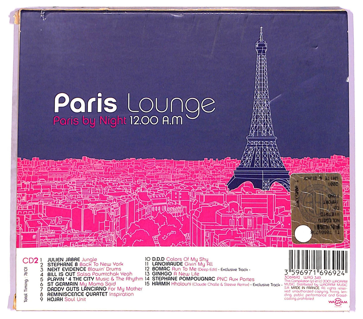 EBOND Various - Paris Lounge CD CD077050