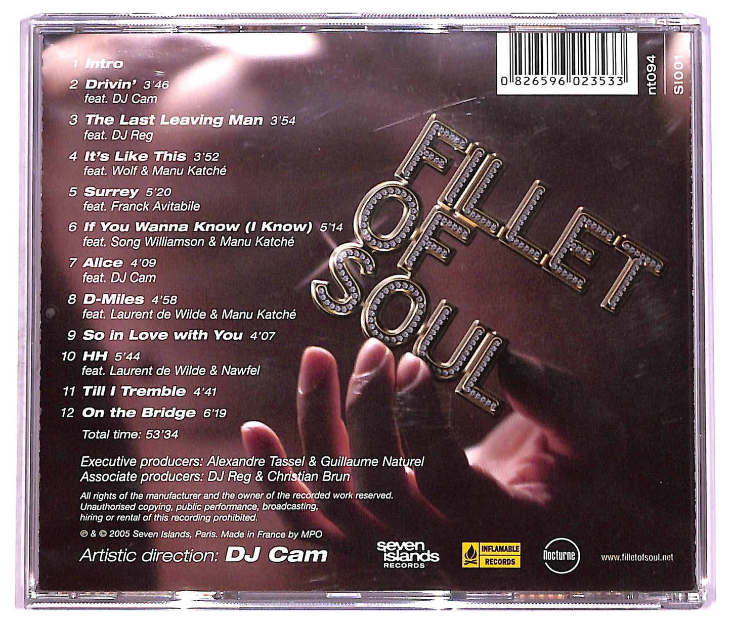 EBOND Tassel & Naturel - Fillet Of Soul - Opus 2 CD CD077055