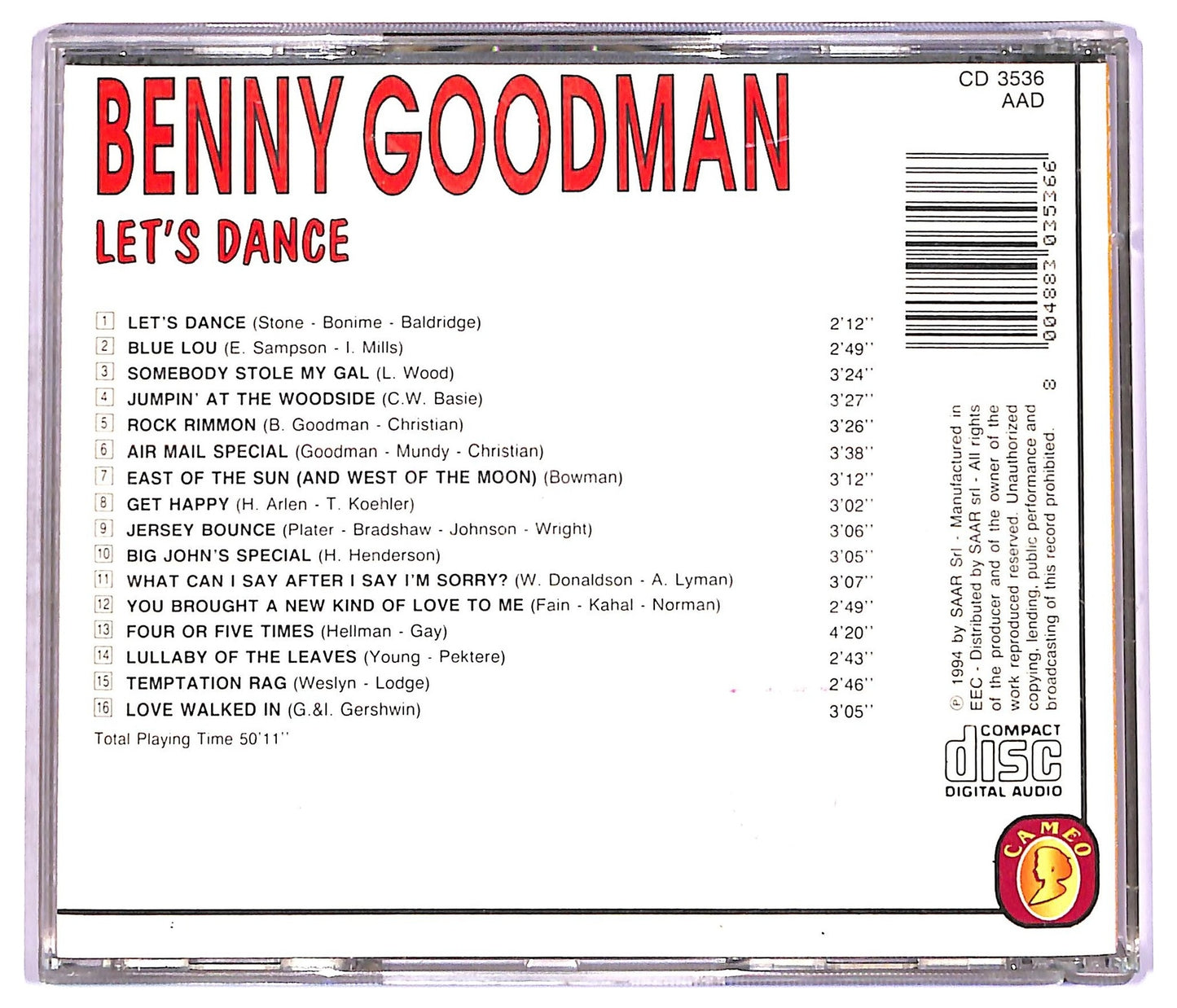 EBOND Benny Goodman - Let's Dance CD CD077107