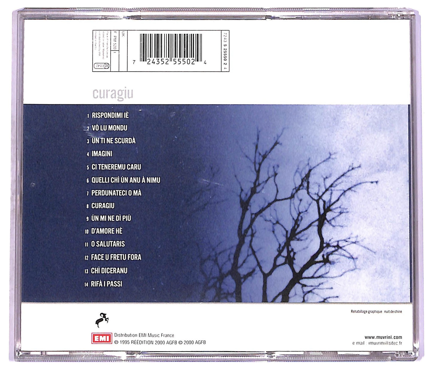 EBOND I Muvrini - Curagiu CD CD077109