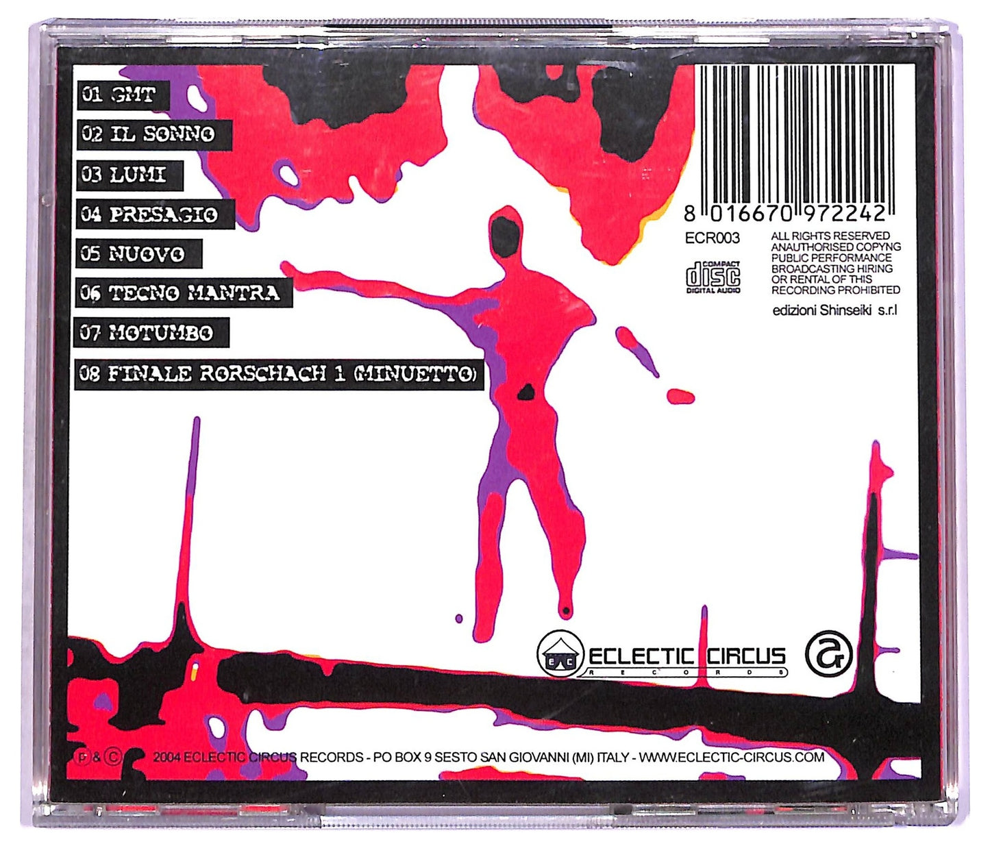 EBOND C.V.D. - (Test DI Resistenza All'Onda D'Urto) CD CD077116