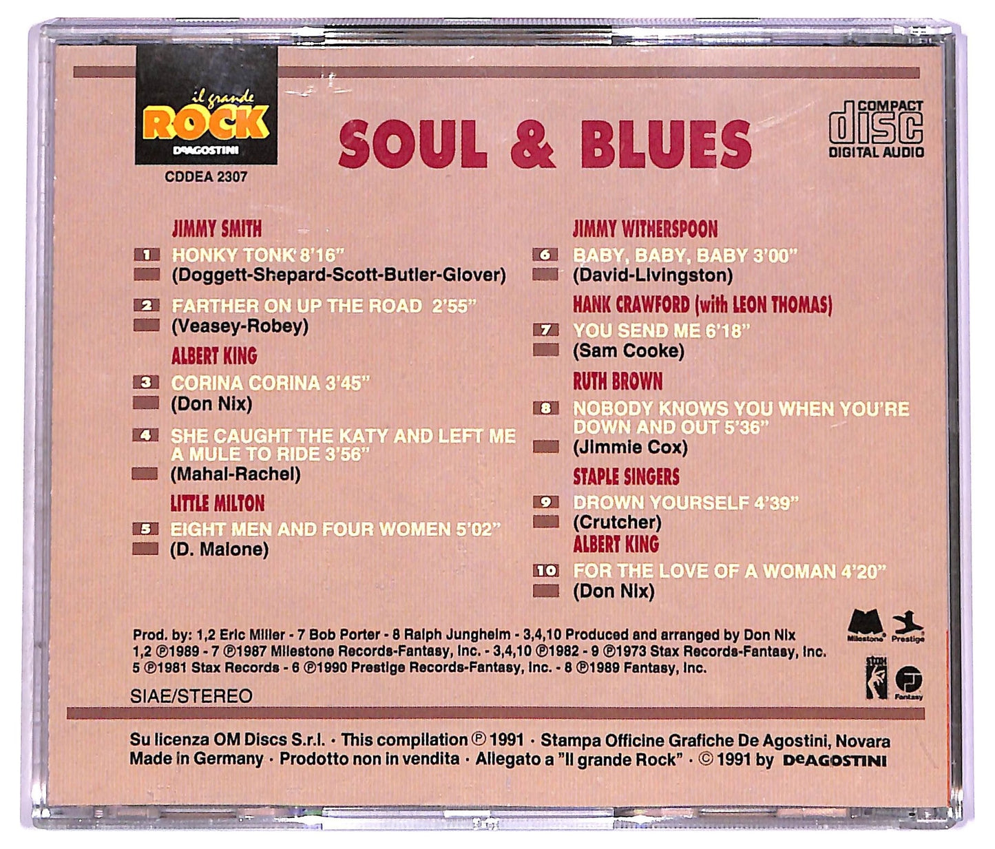 EBOND Various - Soul & Blues CD CD077140