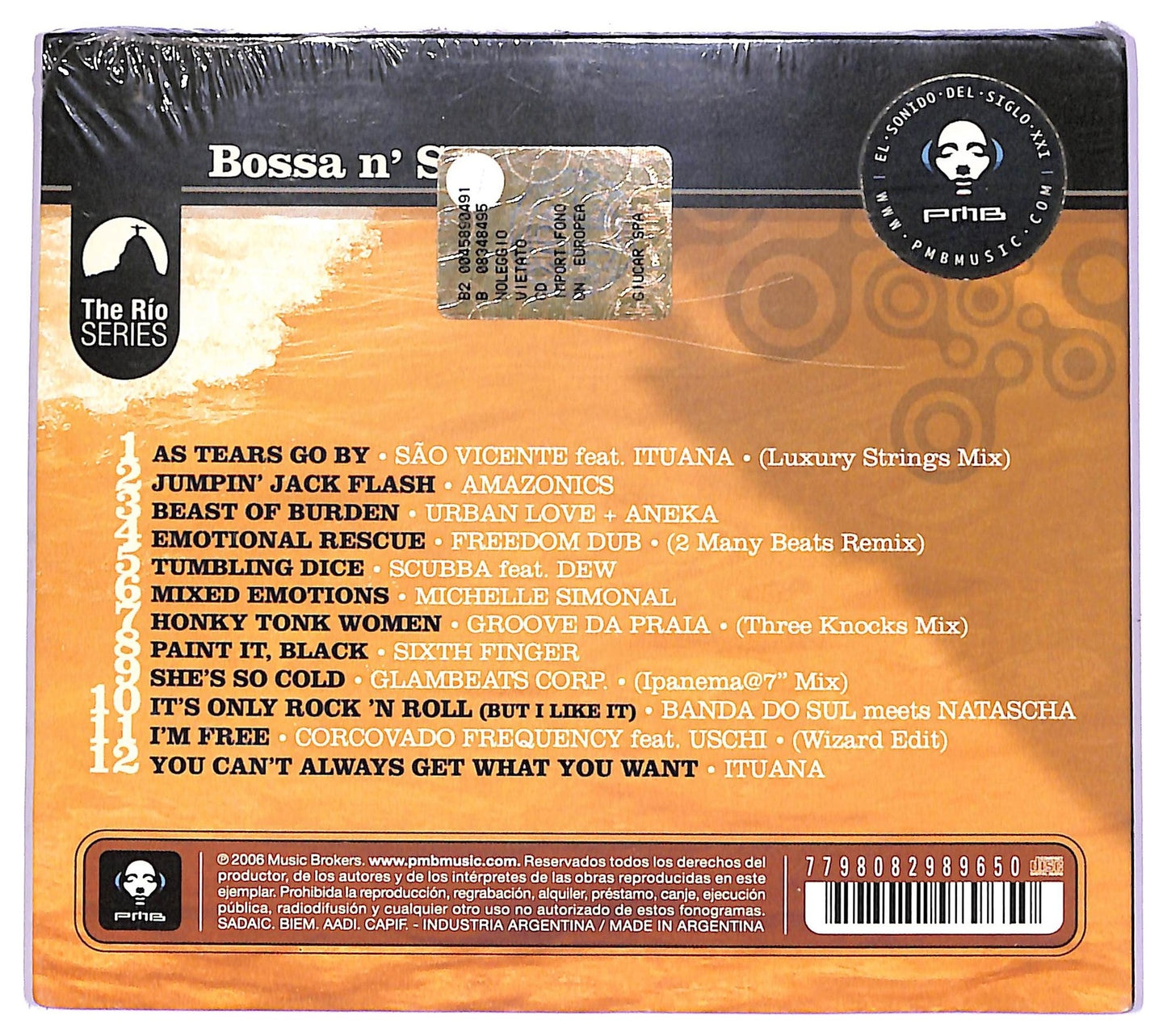 EBOND Various - Bossa N' Stones 2 CD CD077145