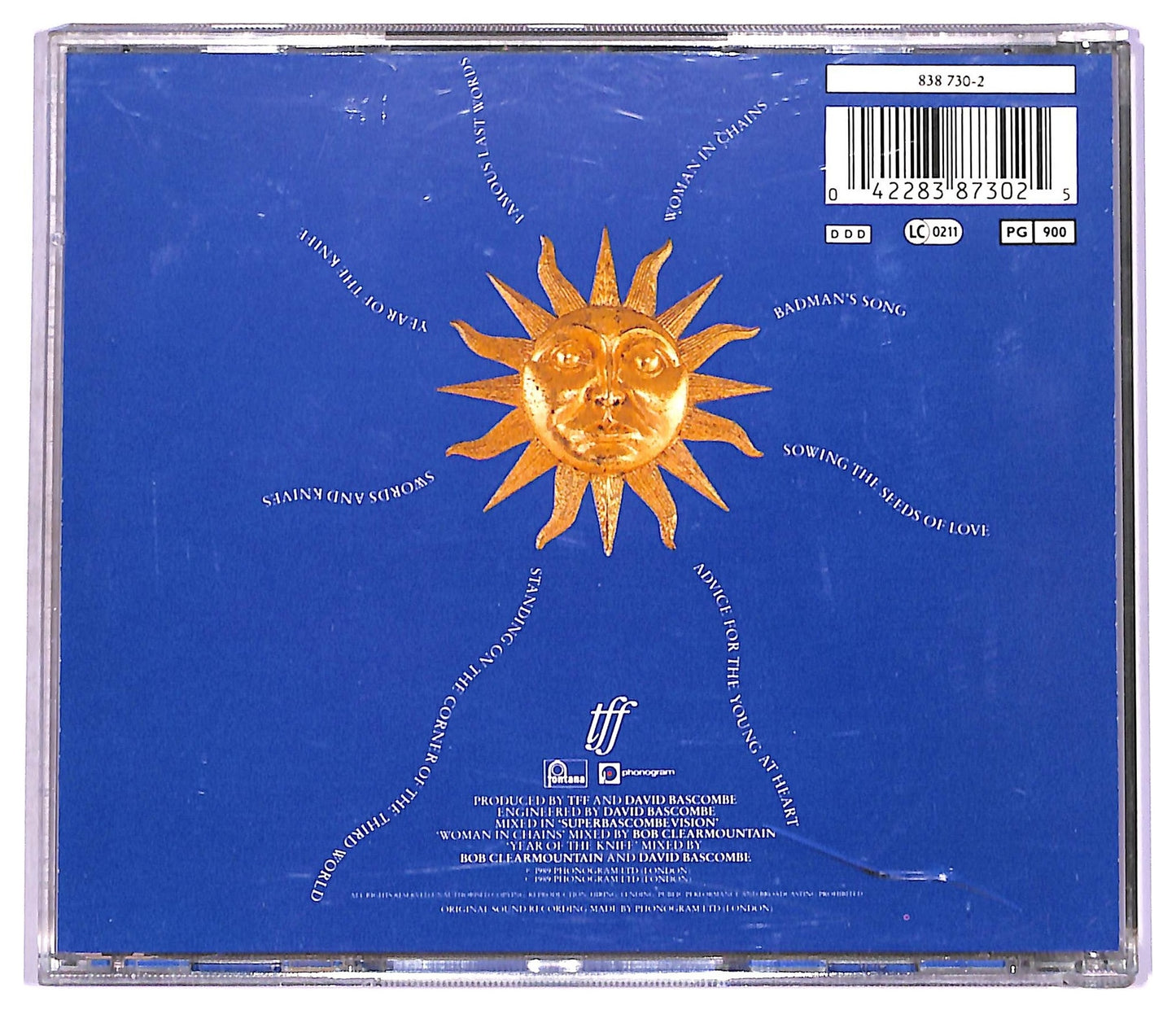 EBOND Tears For Fears - The Seeds Of Love CD CD077224