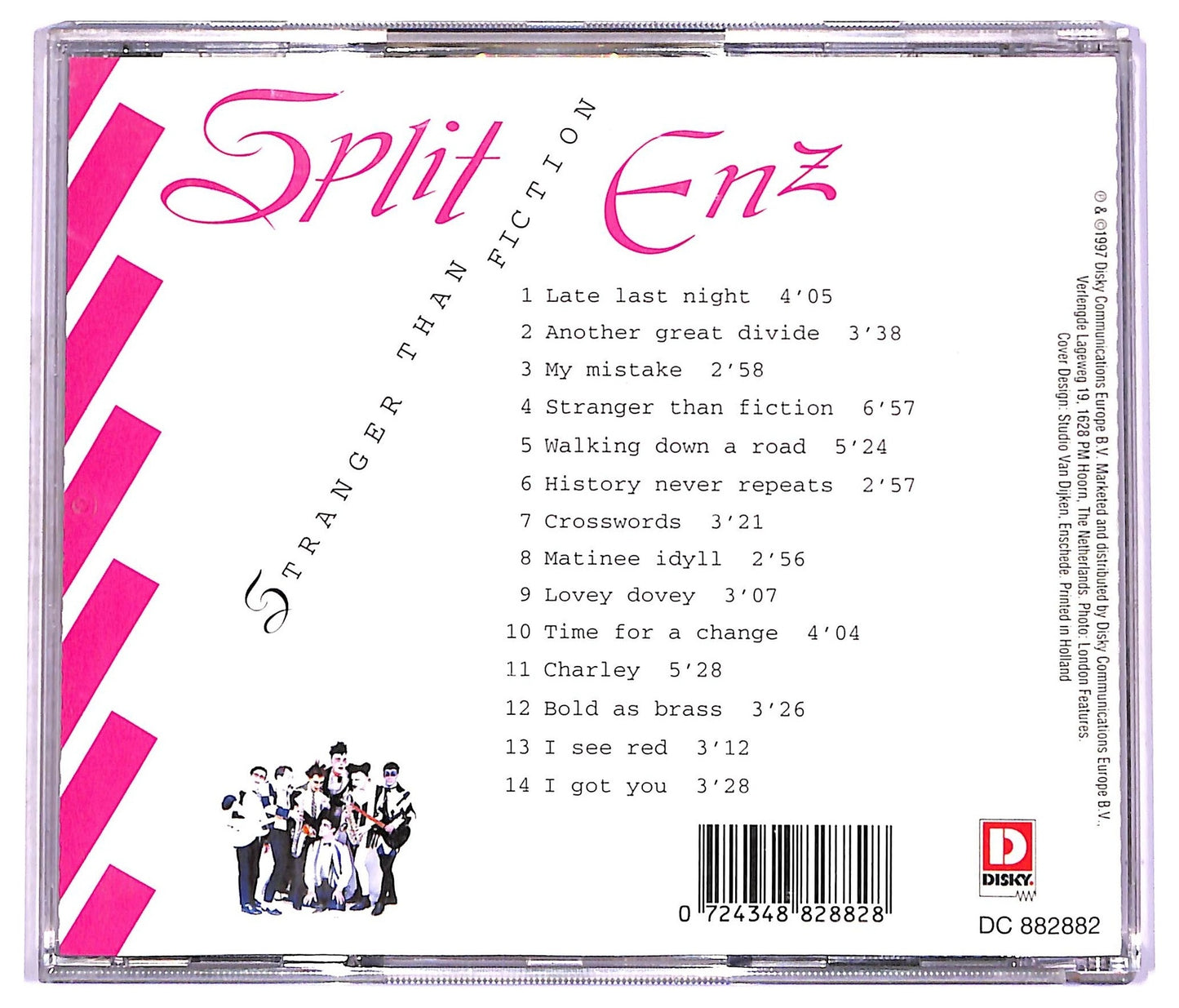 EBOND Split Enz - Stranger Than Fiction CD CD077238