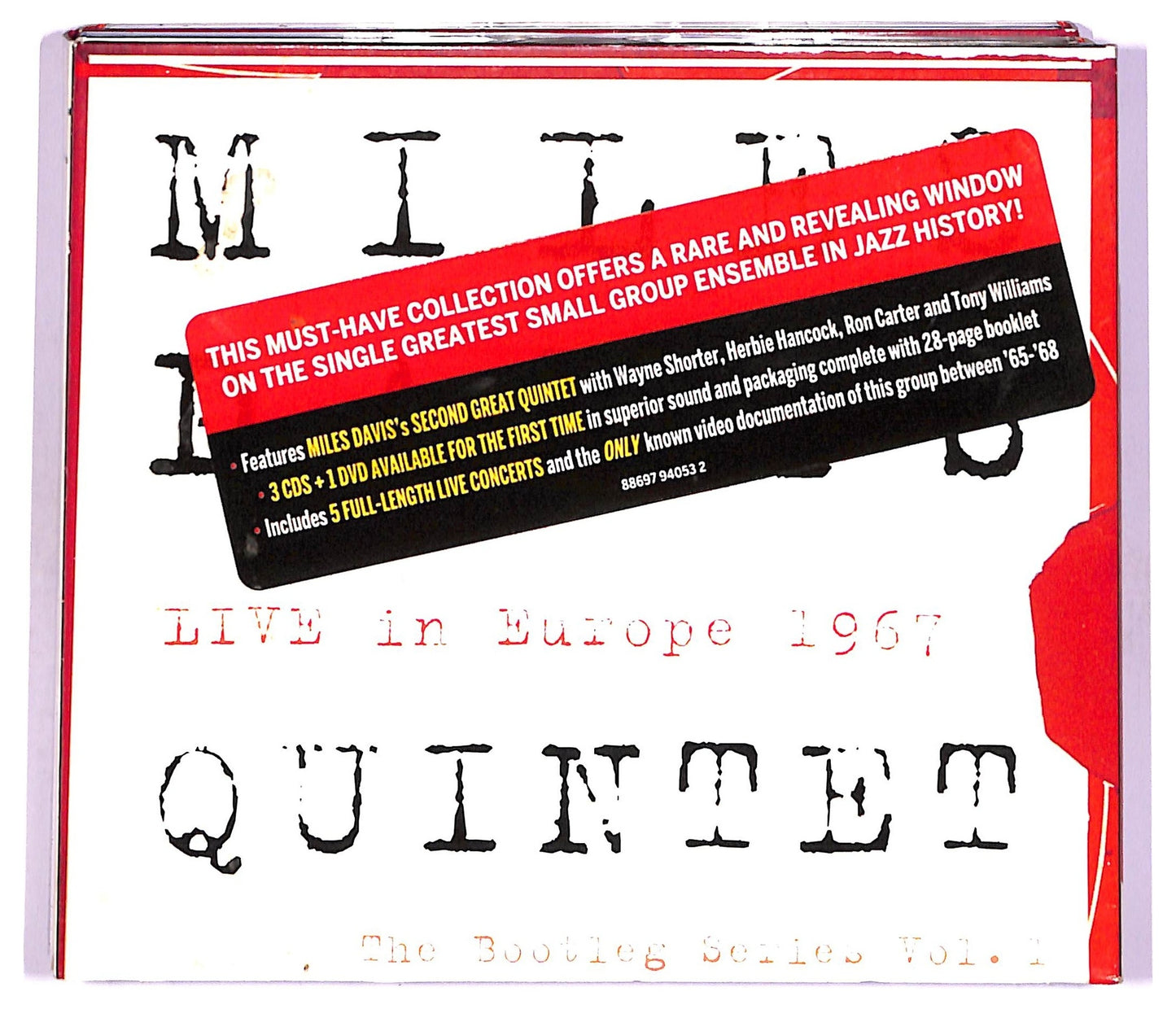 EBOND Miles Davis Quintet - Live In Europe 1967 The Bootleg Series Vol. 1 CD CD077325