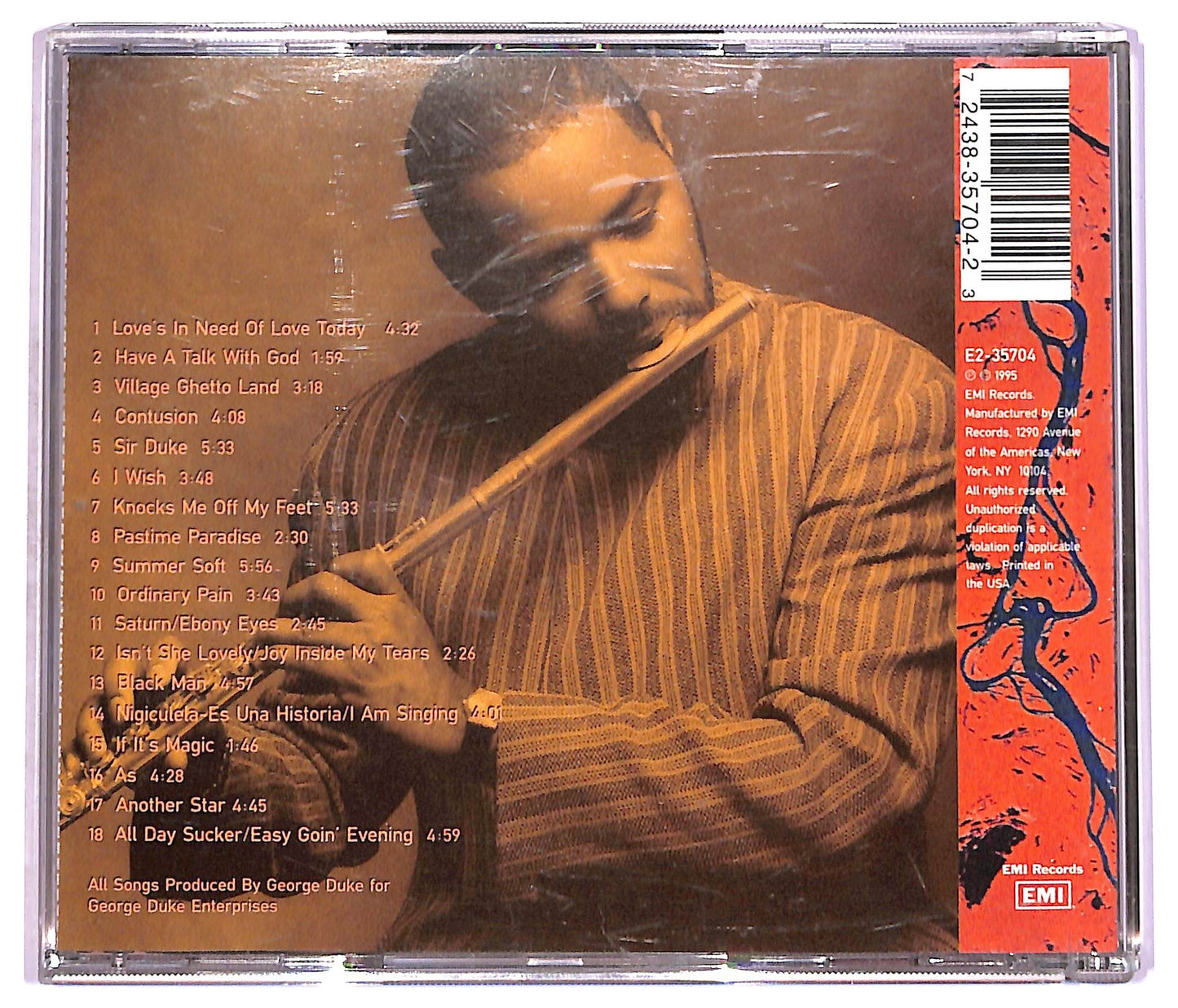 EBOND Najee - Plays Songs From The Key Of Life CD CD077407