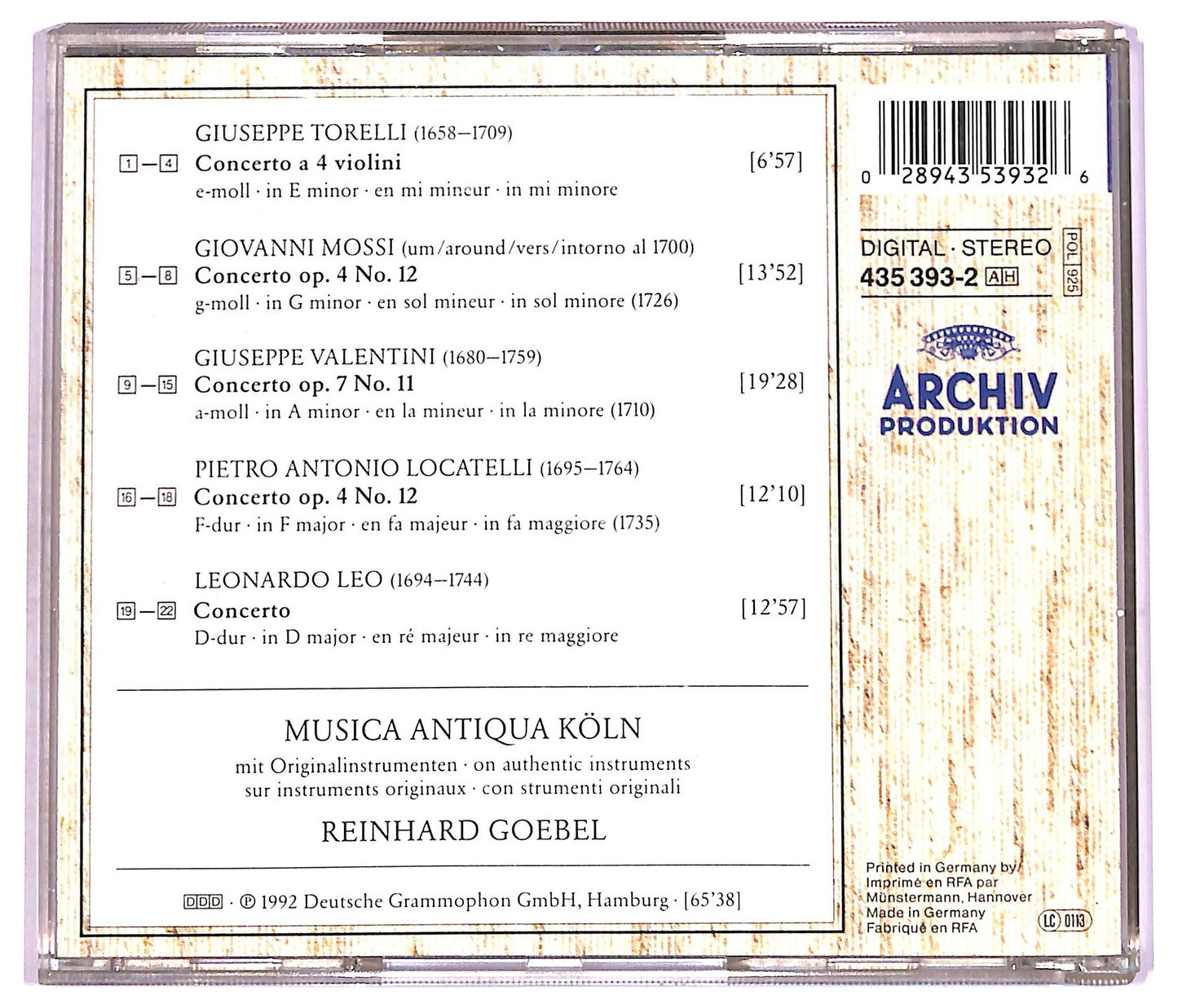 EBOND Various - Concerti CD CD077424