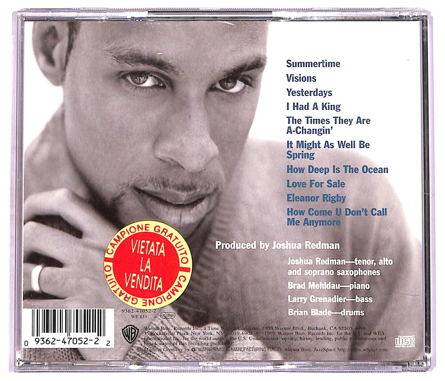 EBOND Joshua Redman - Timeless Tales For Changing Times CD CD077451