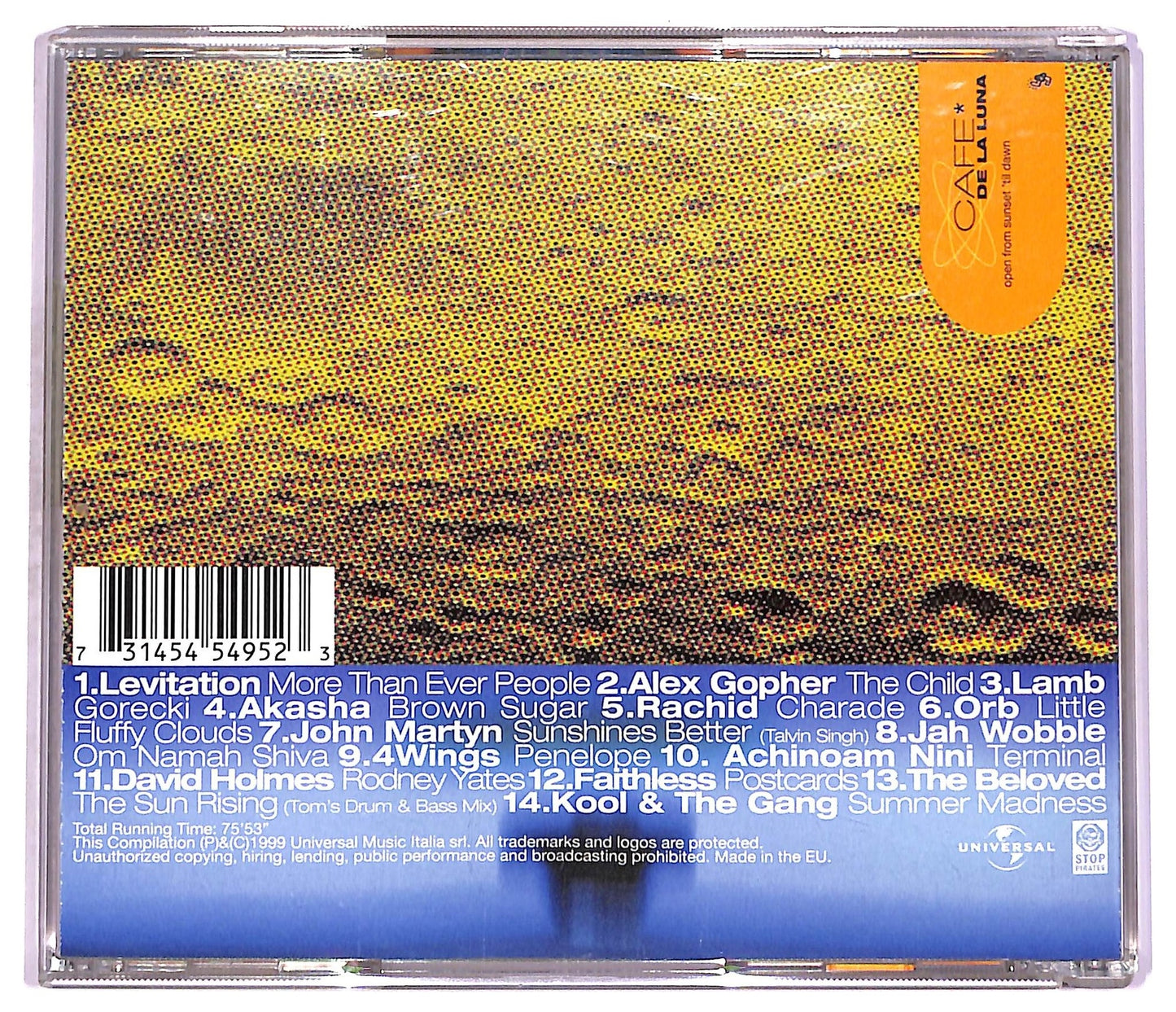 EBOND Various - Cafe De La Luna CD CD077550