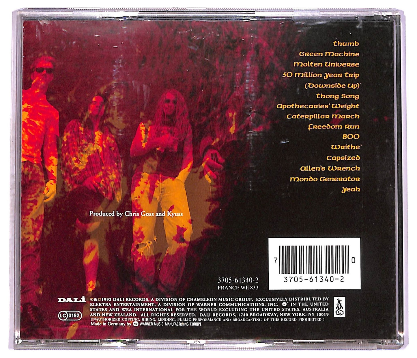 EBOND Kyuss - Blues For The Red Sun CD CD077626