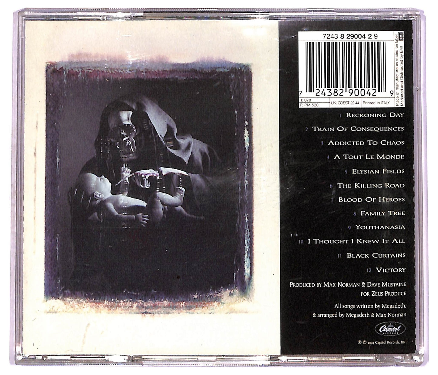 EBOND Megadeth - Youthanasia CD CD077629