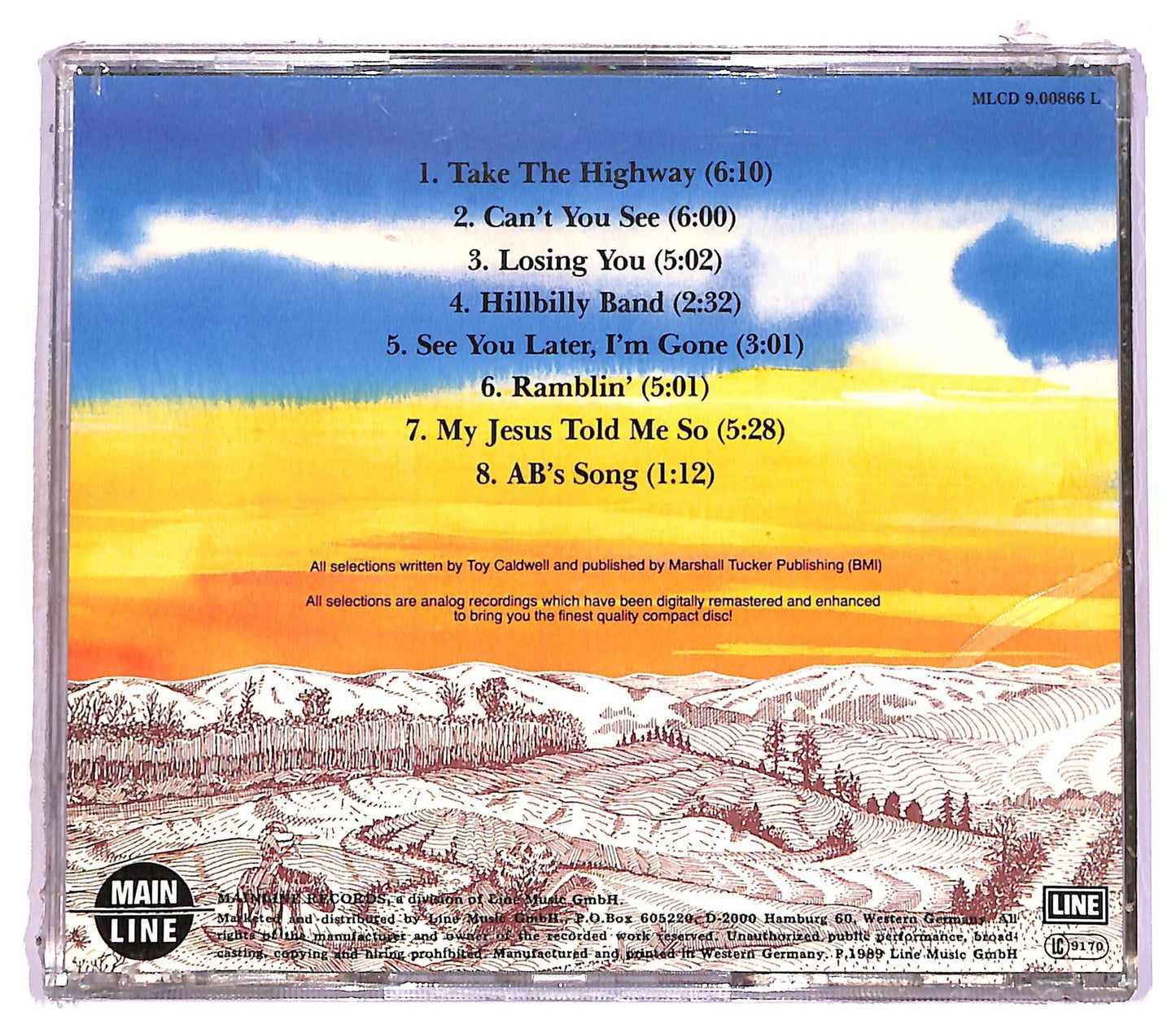EBOND The Marshall Tucker Band - The Marshall Tucker Band CD CD077656
