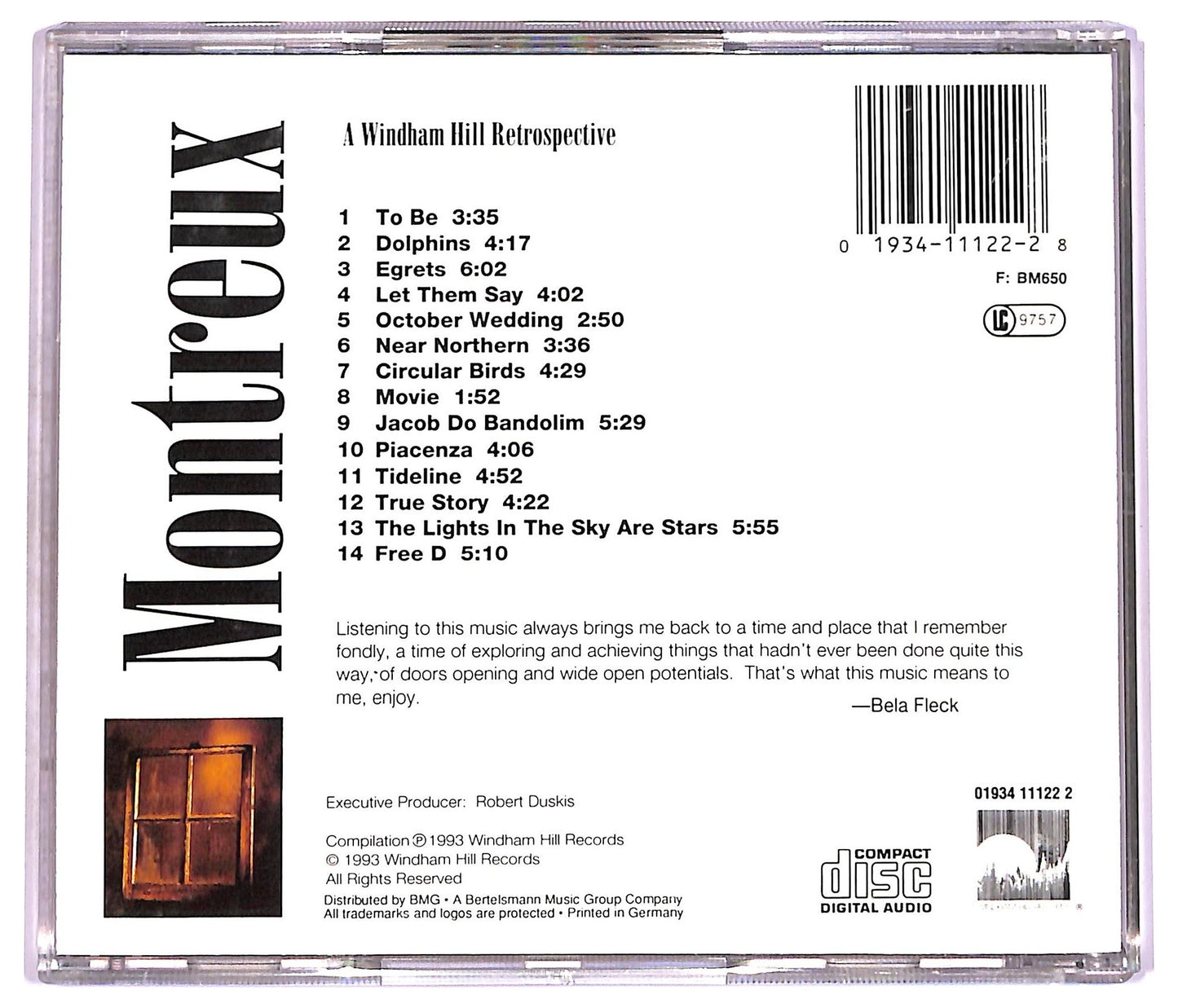 EBOND Montreux - A Windham Hill Retrospective. CD CD077659