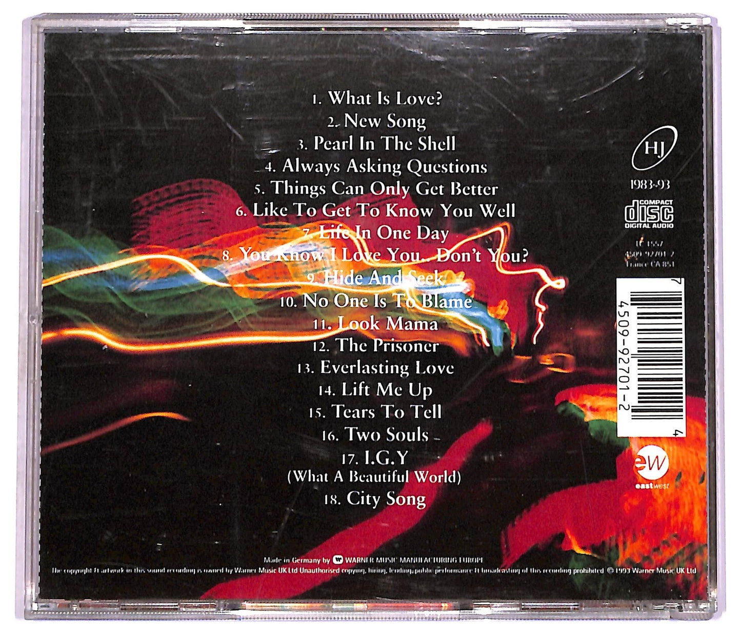 EBOND Howard Jones - The Best Of Howard Jones CD CD077660